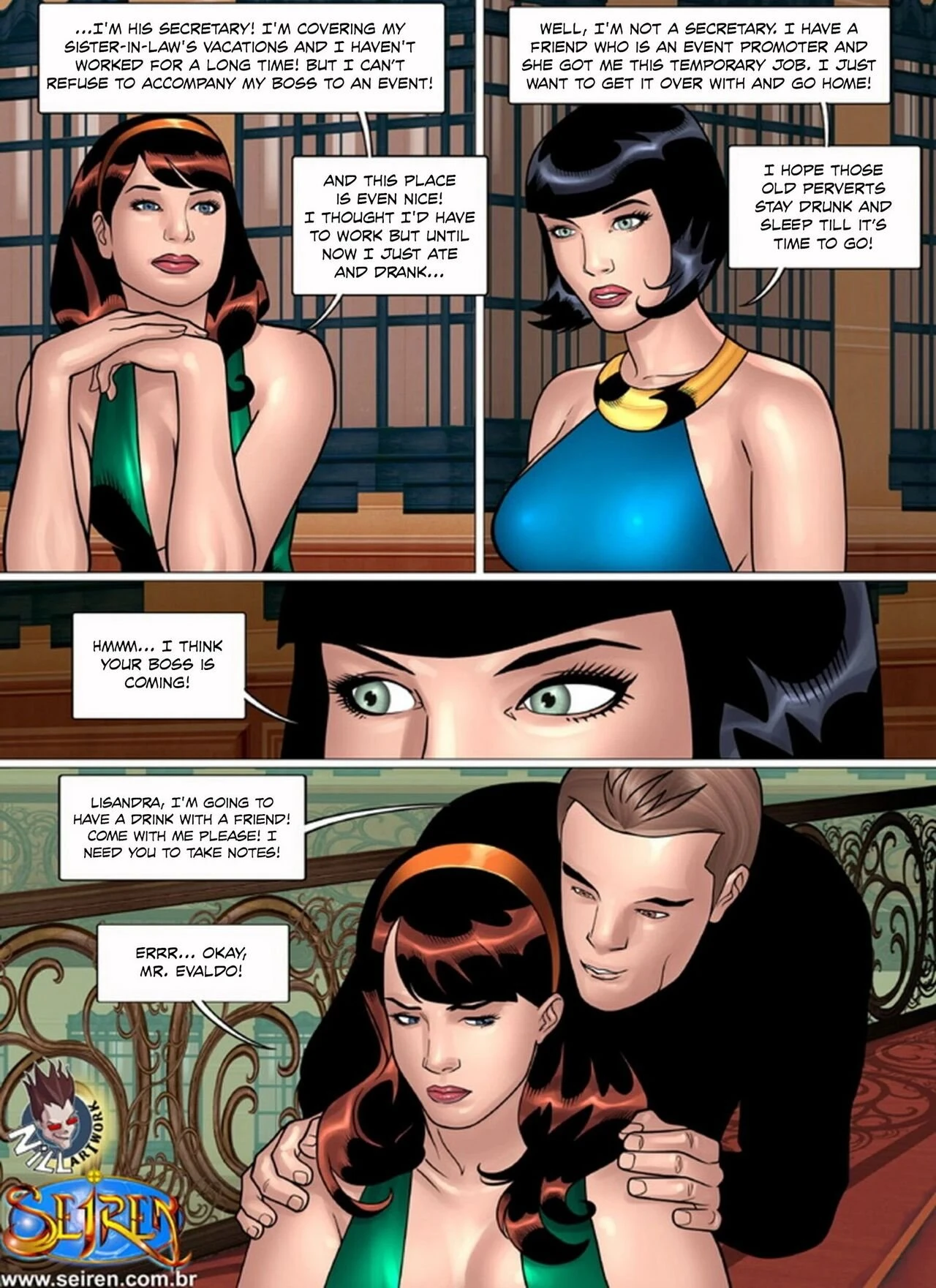 The Sportswoman 4 porn comic picture 17