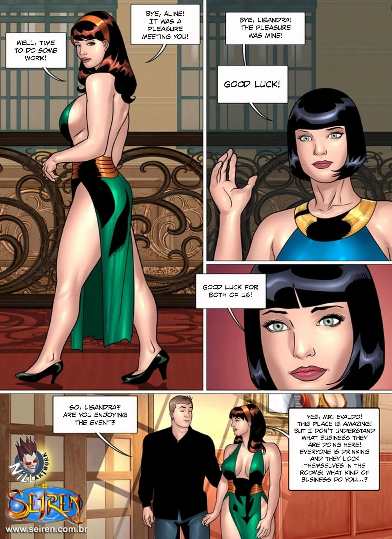 The Sportswoman 4 porn comic picture 18