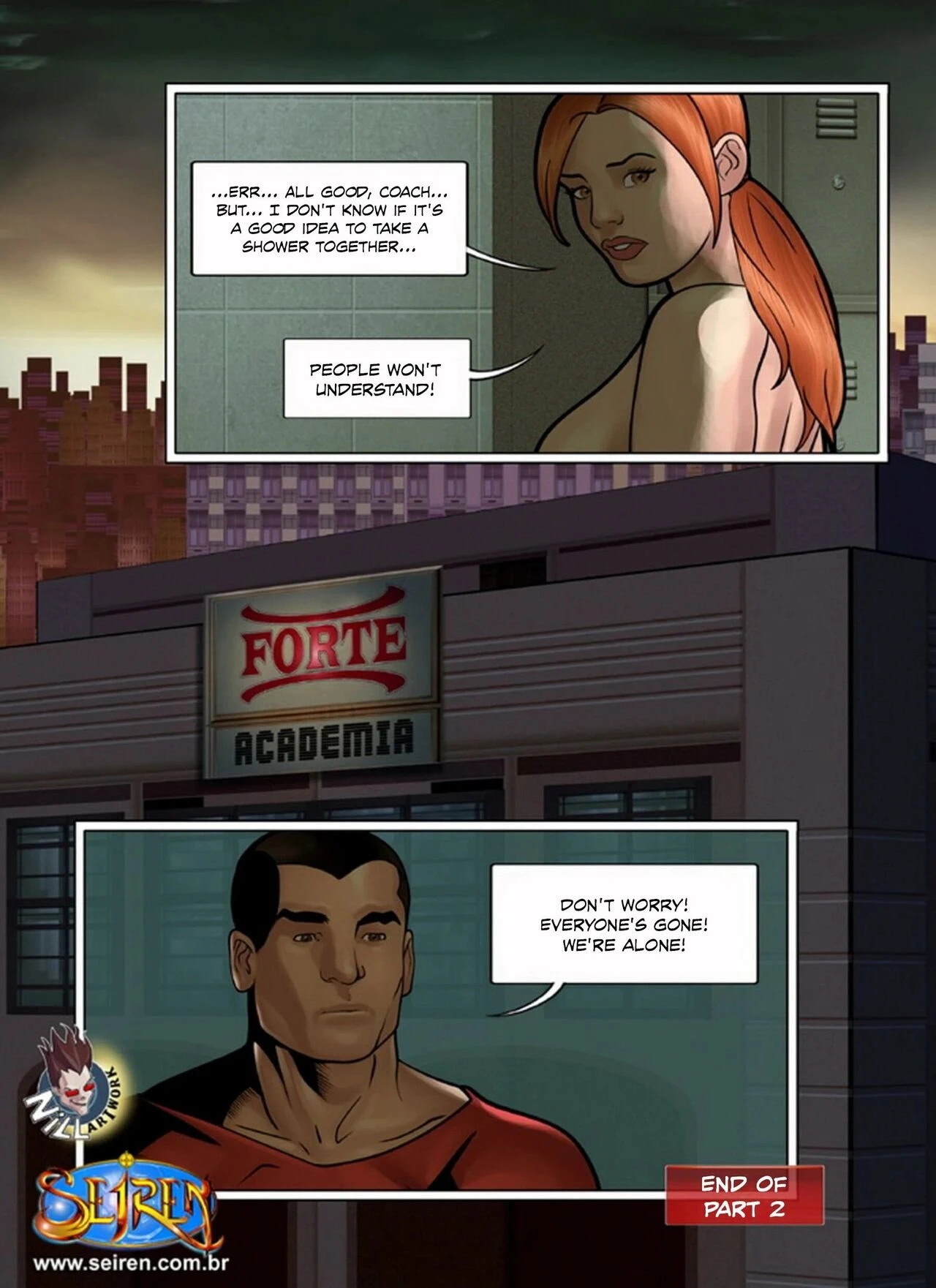 The Sportswoman 4 porn comic picture 27