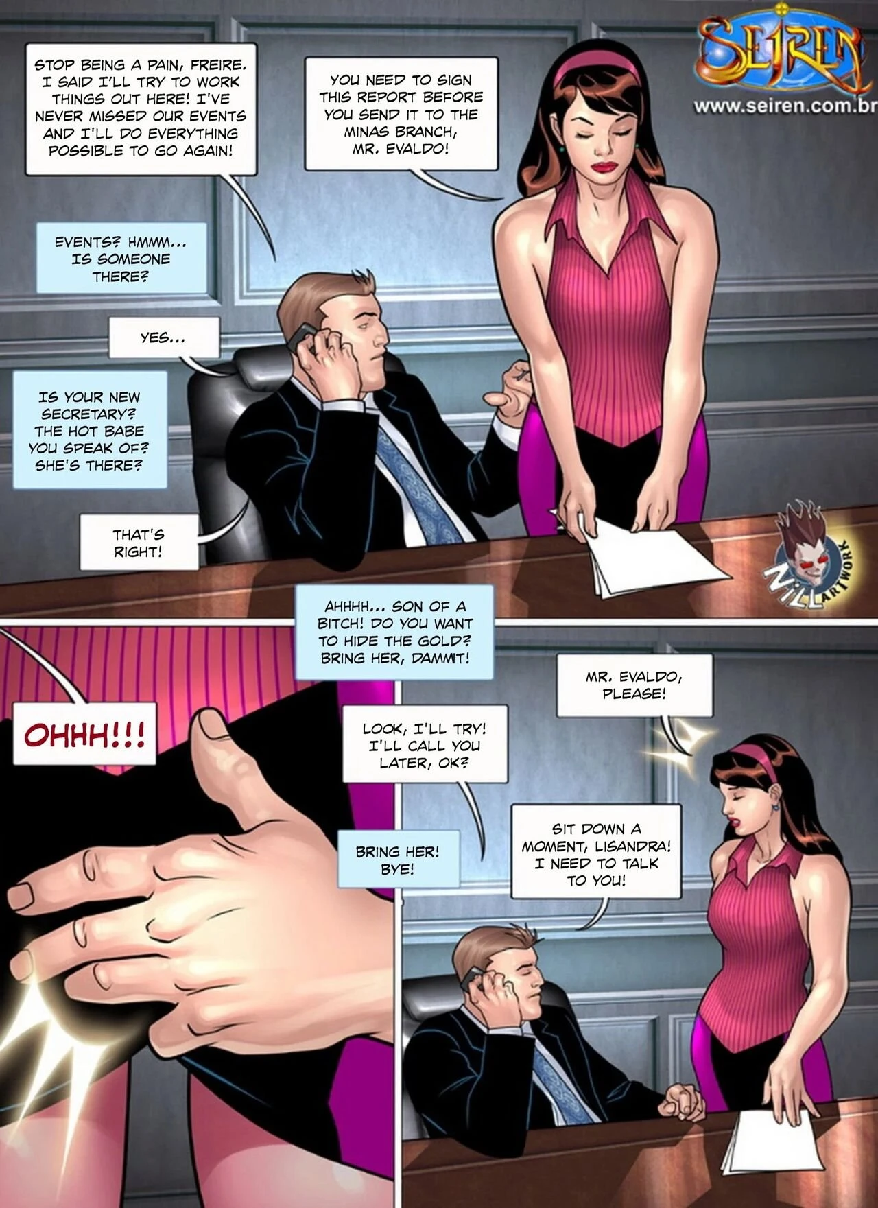 The Sportswoman 4 porn comic picture 4