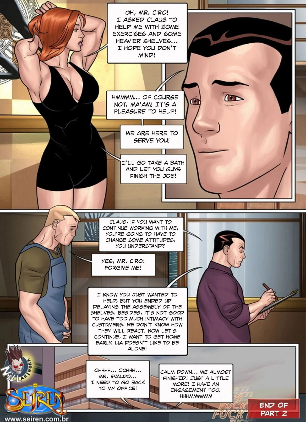 The Sportswoman 5 porn comic picture 48