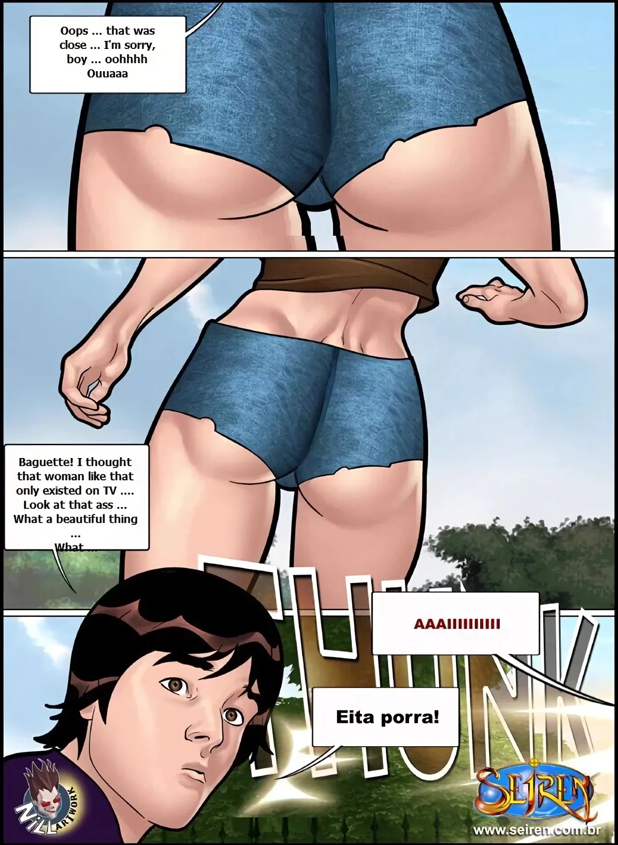 The Sportswoman 6 porn comic picture 17