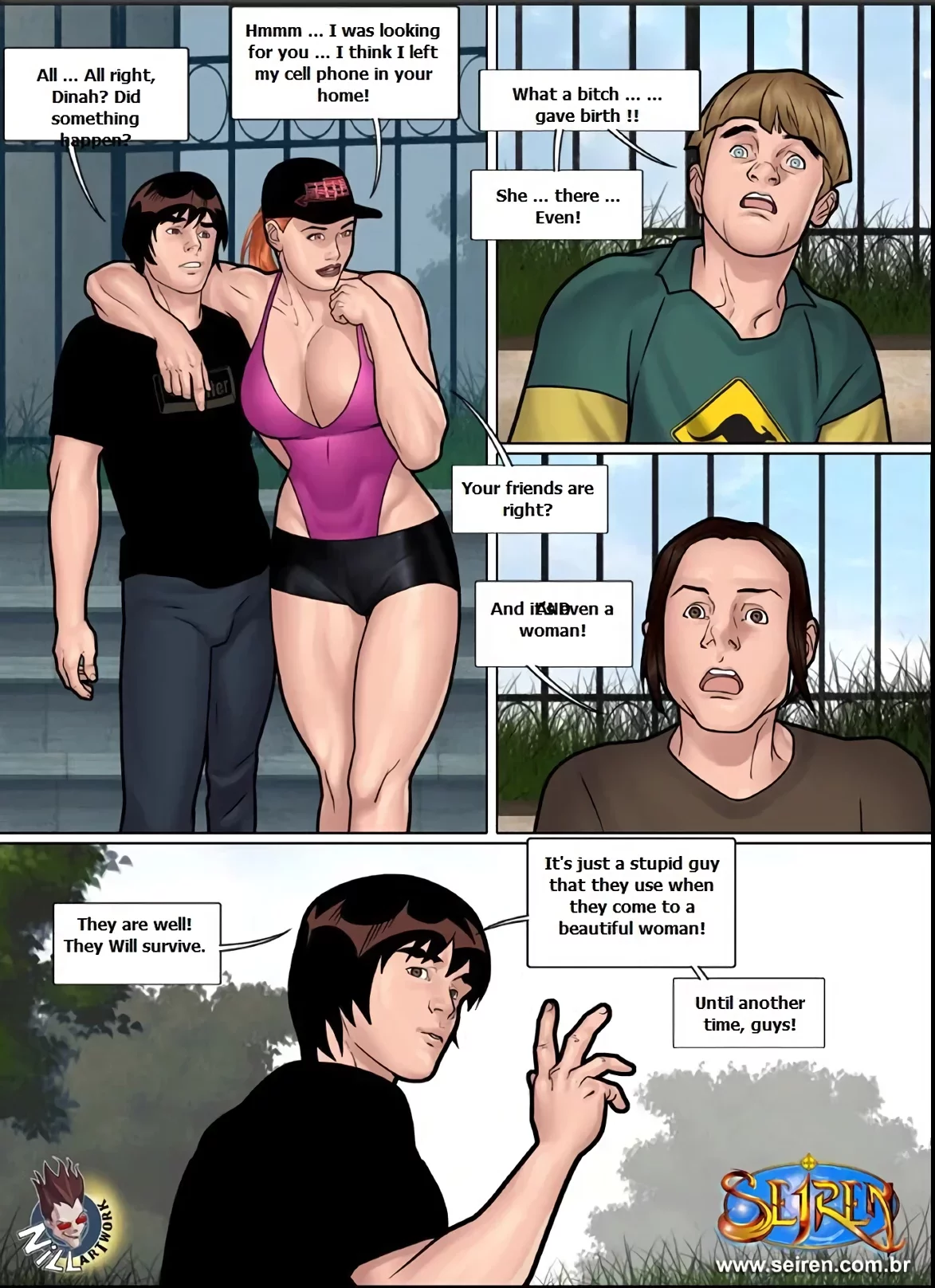 The Sportswoman 7 porn comic picture 4