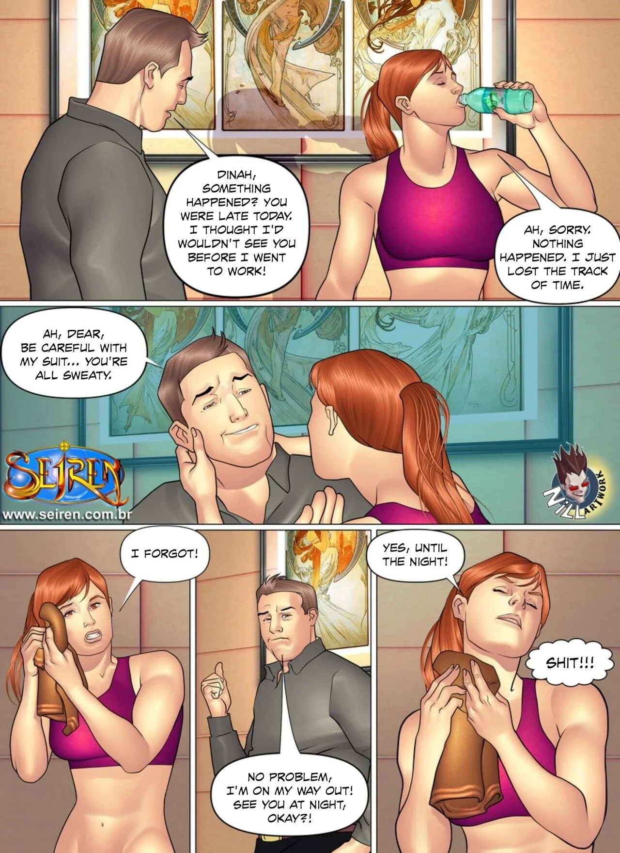 The Sportswoman porn comic picture 6