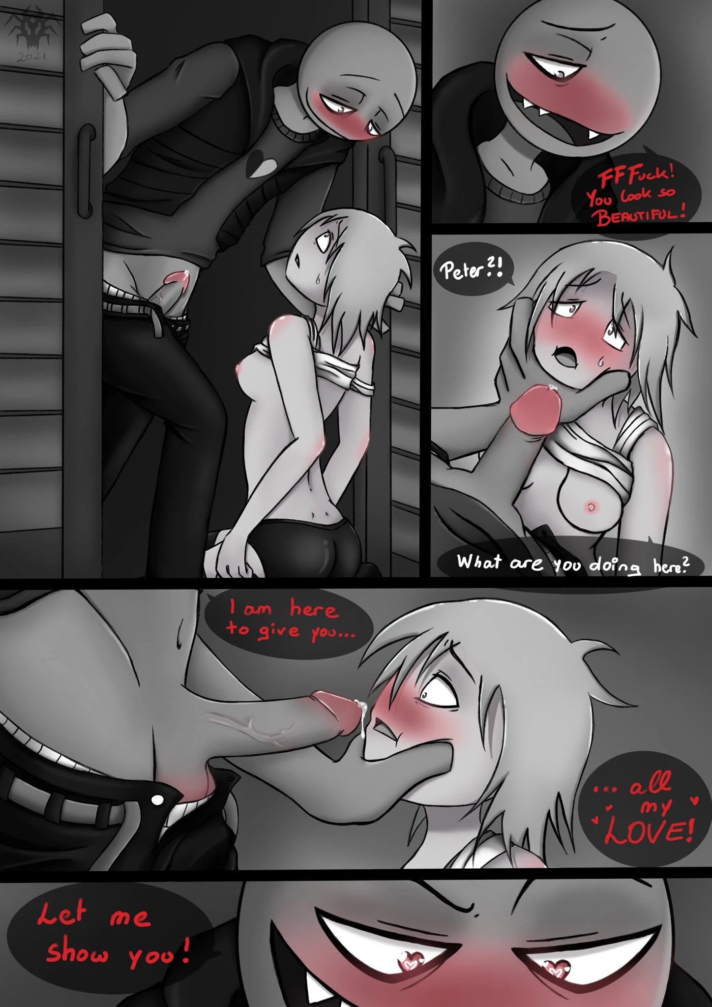 The stalker pounces porn comic picture 8