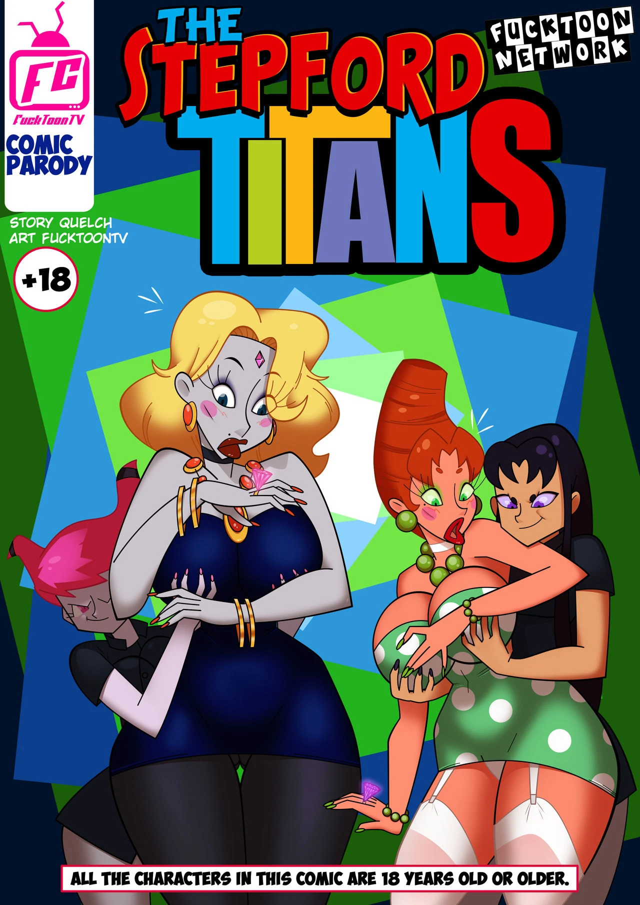 The Stepford Titans porn comic picture 1