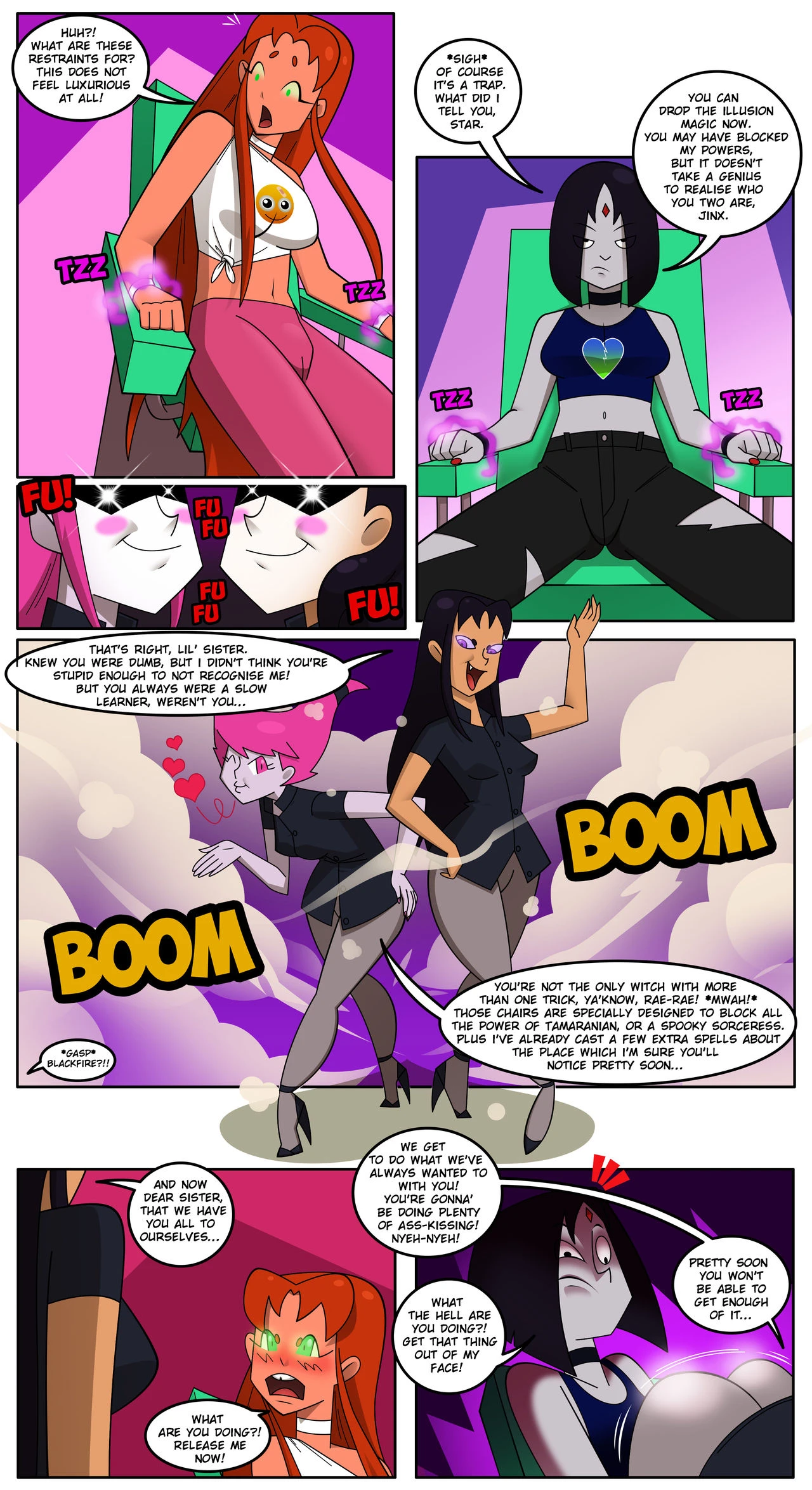 The Stepford Titans porn comic picture 4