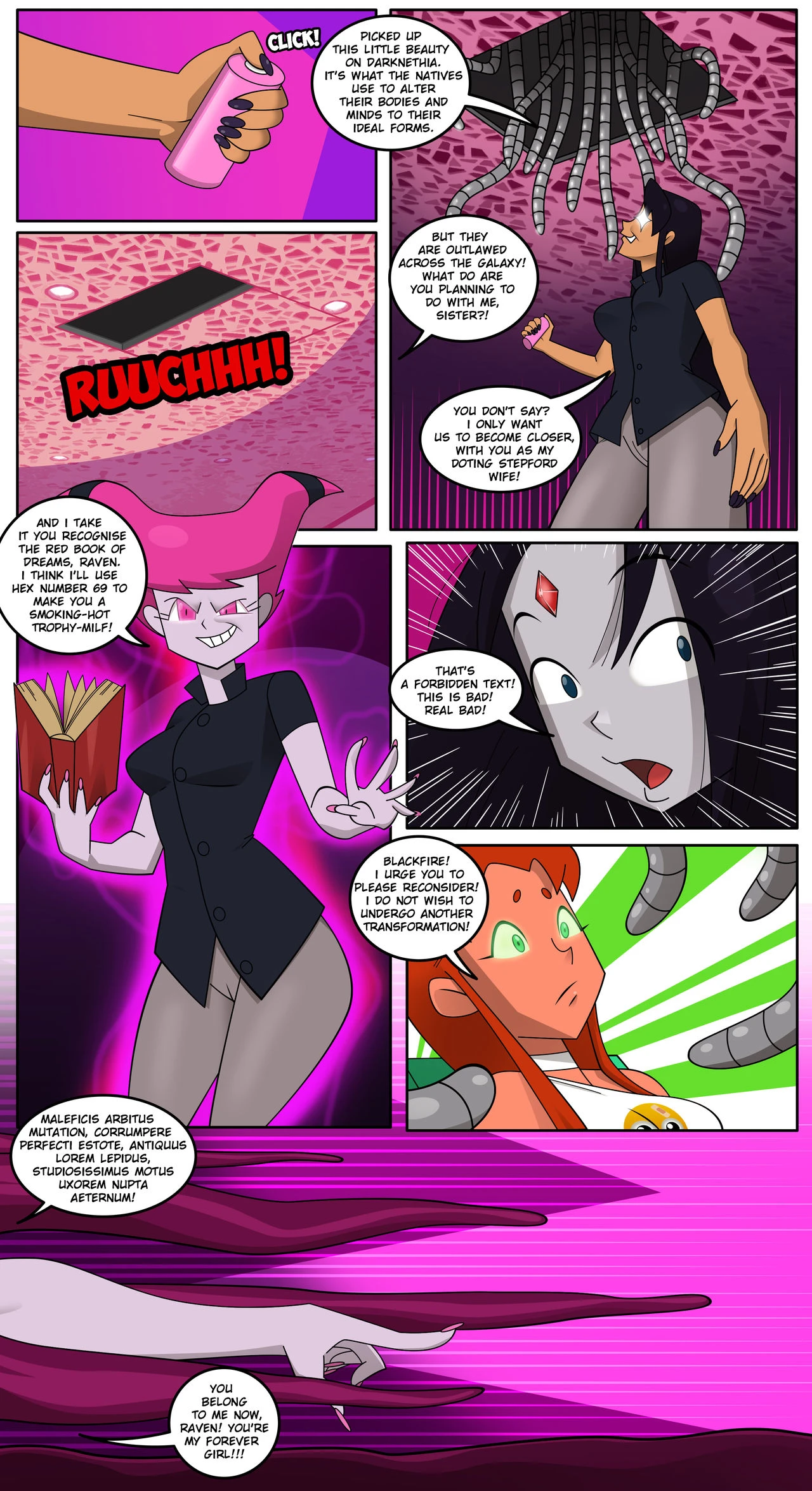 The Stepford Titans porn comic picture 5