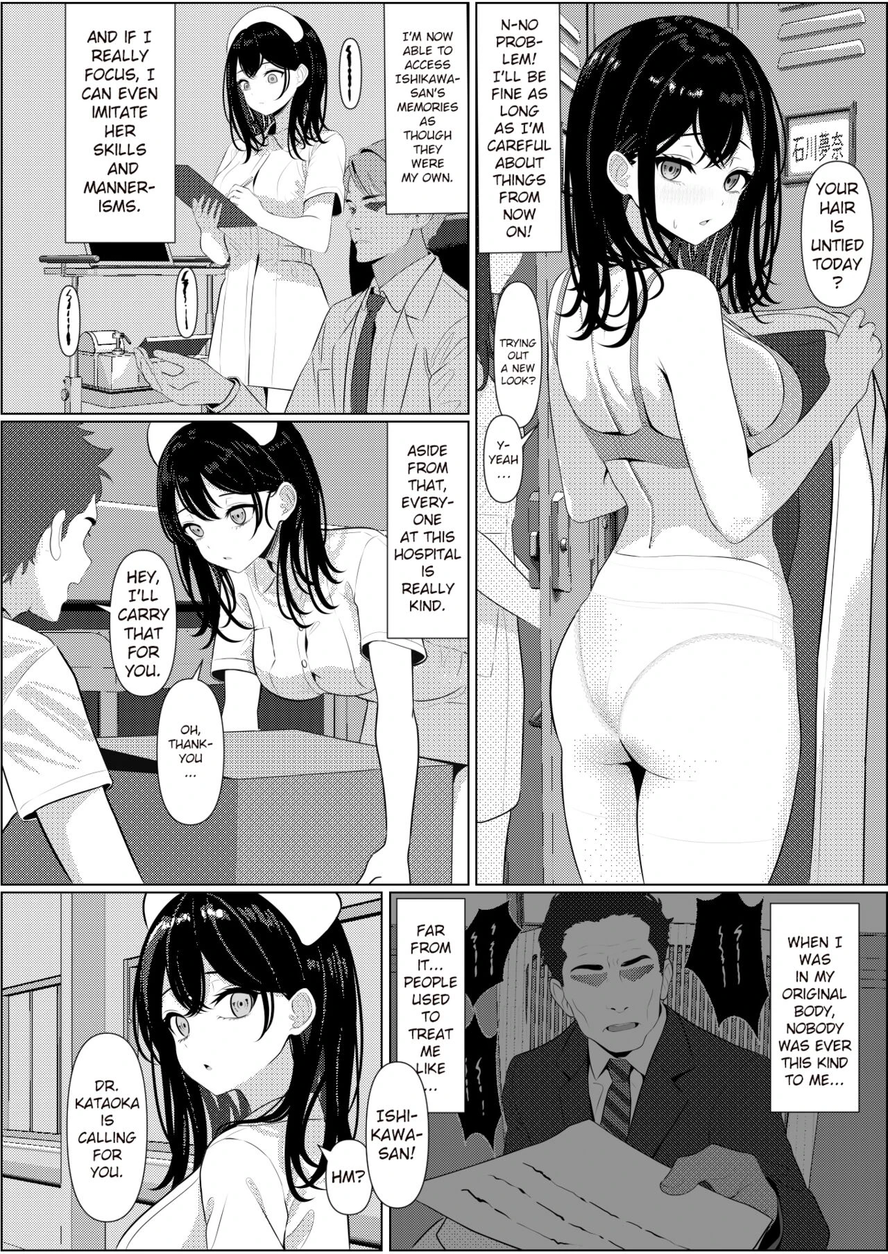 The Story of How I Died Alone and Became a Sexy Nurse! porn comic picture 20