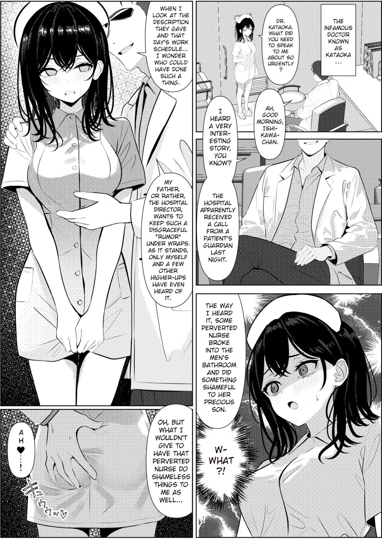 The Story of How I Died Alone and Became a Sexy Nurse! porn comic picture 21