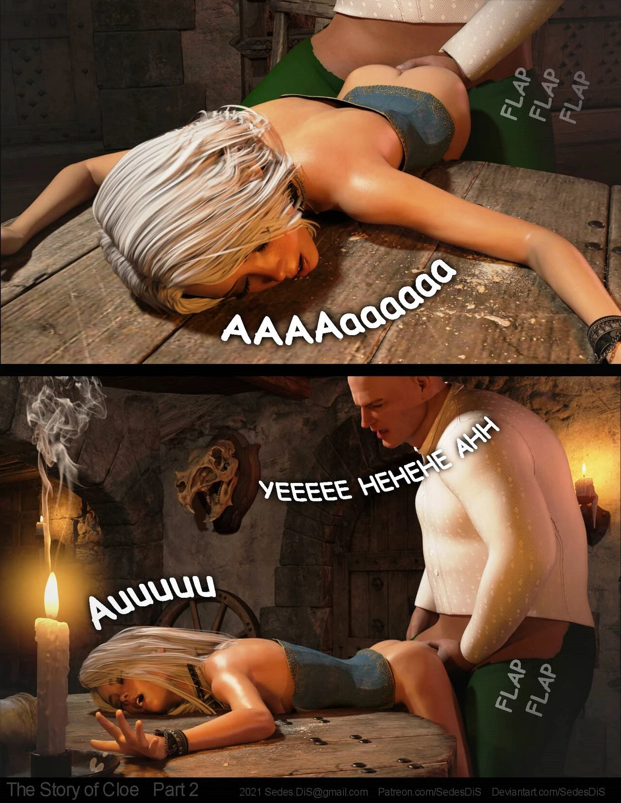 The Story of the Cloe ch.2-3 porn comic picture 17