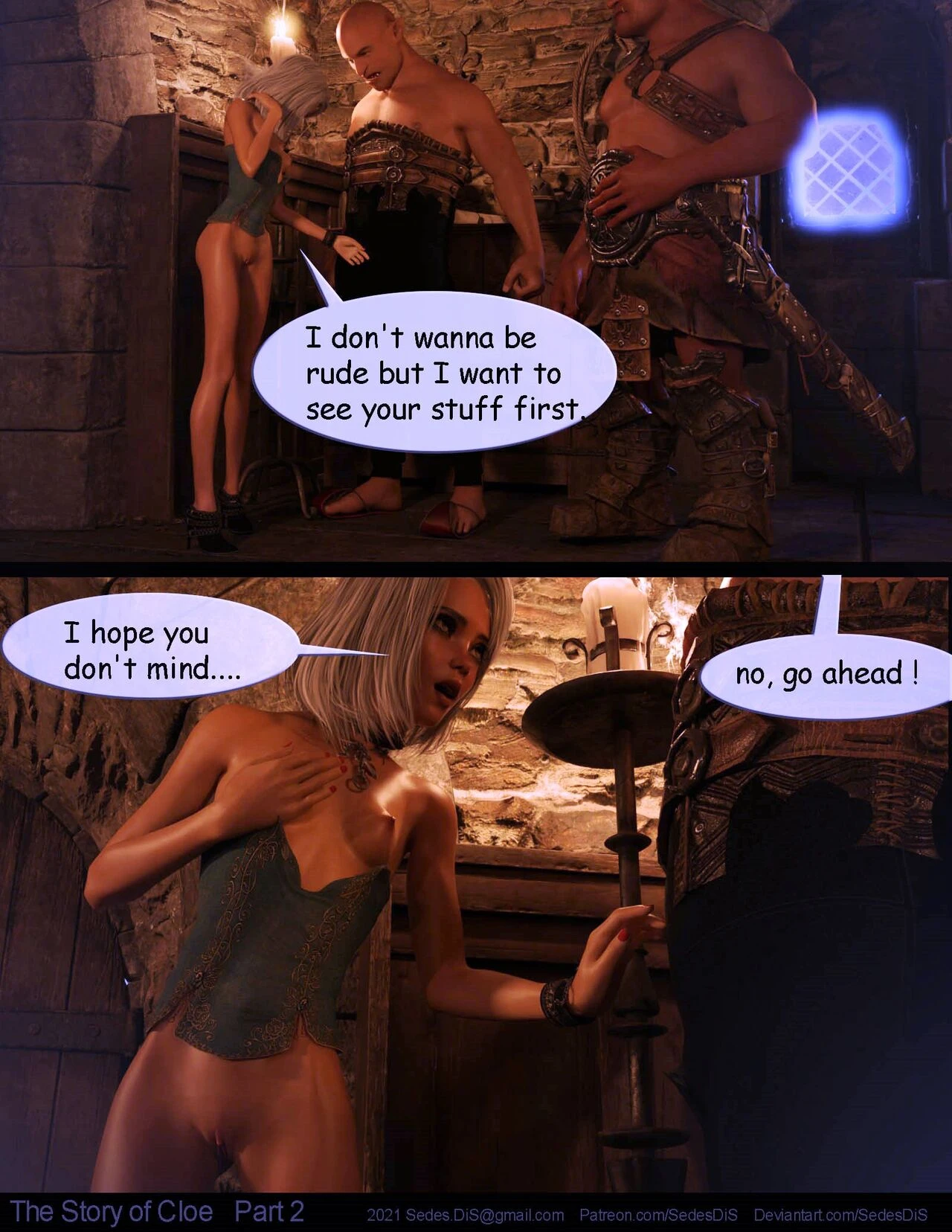 The Story of the Cloe ch.2-3 porn comic picture 29