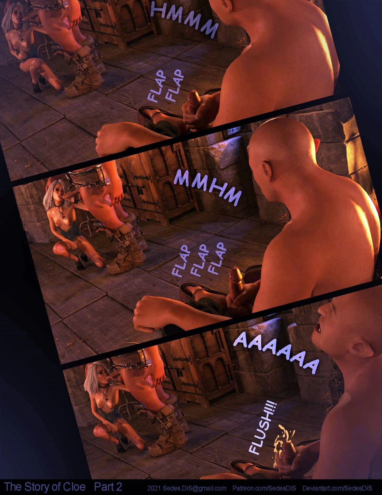 The Story of the Cloe ch.2-3 porn comic picture 36