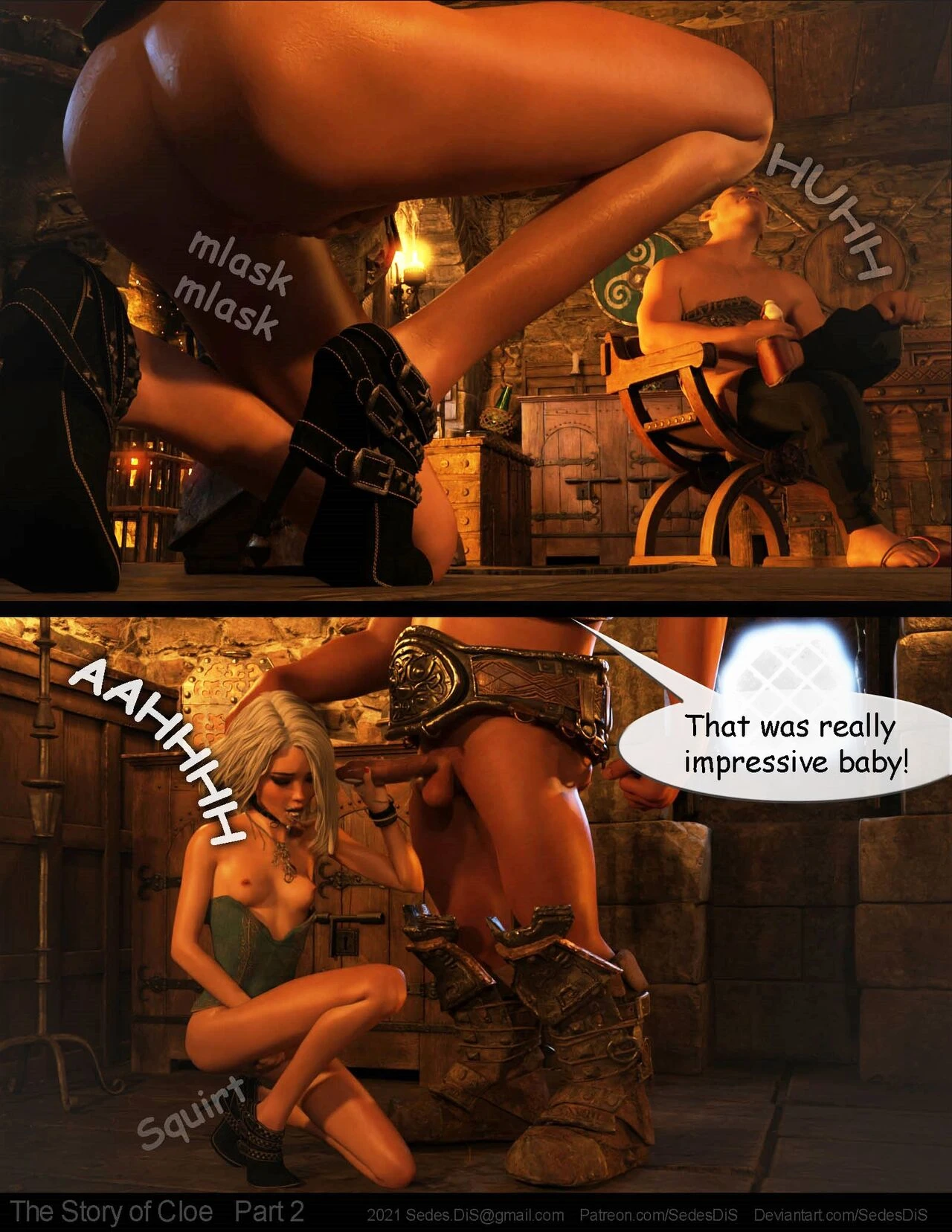 The Story of the Cloe ch.2-3 porn comic picture 39