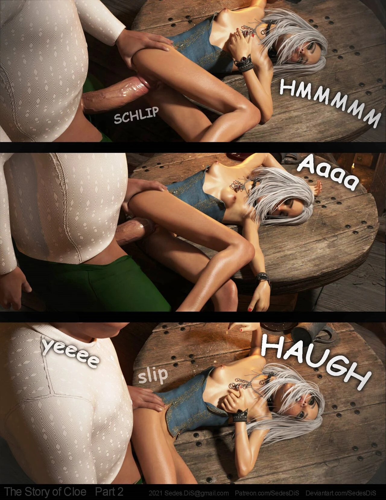 The Story of the Cloe ch.2-3 porn comic picture 4