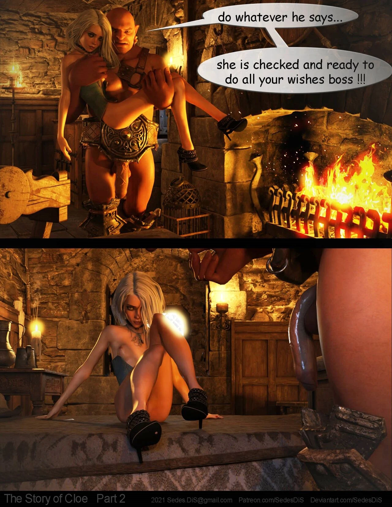 The Story of the Cloe ch.2-3 porn comic picture 41