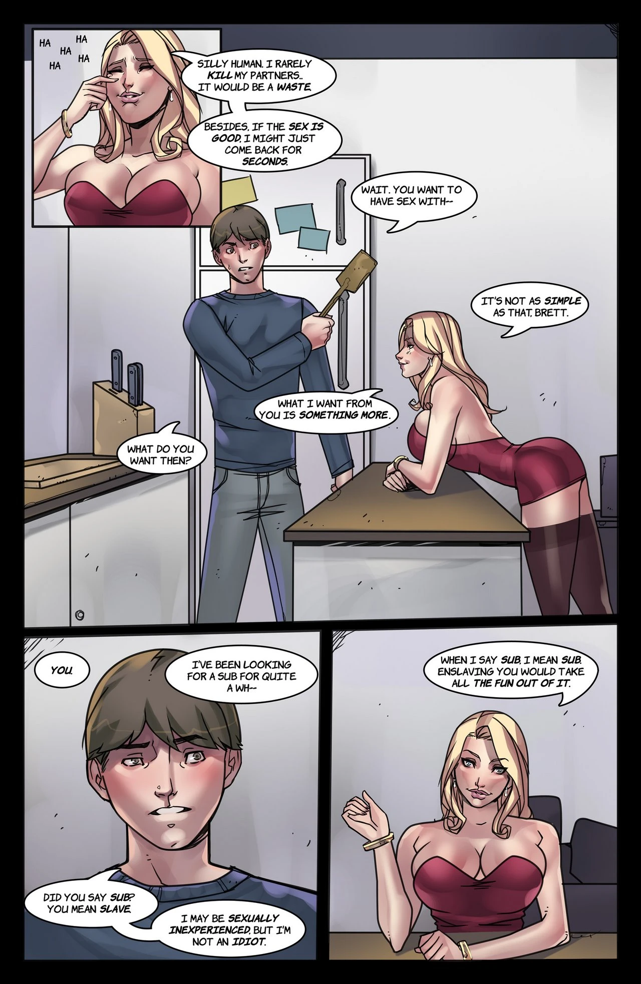 The Succubus Sub porn comic picture 13