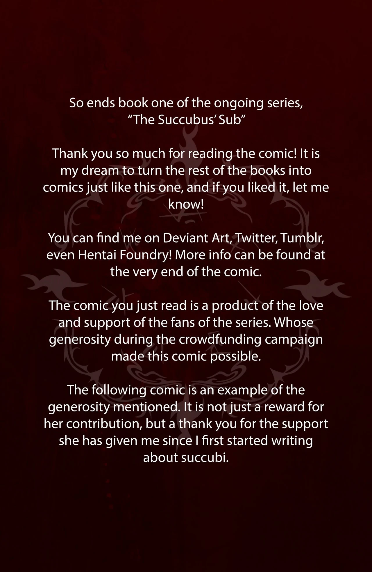 The Succubus Sub porn comic picture 28