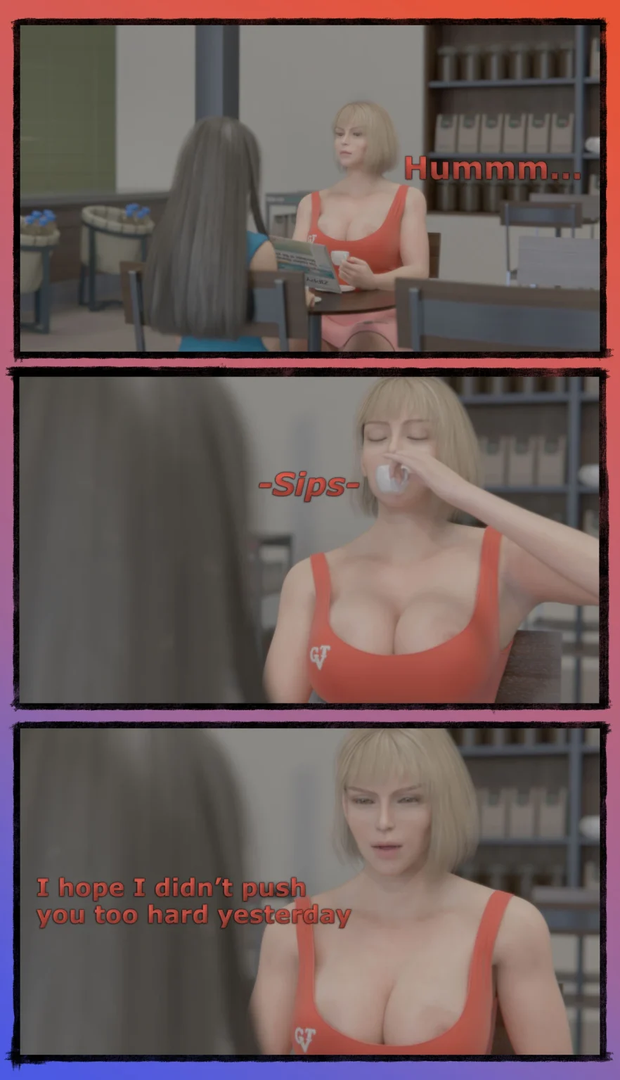 The Sugar Mommy's deal porn comic picture 1