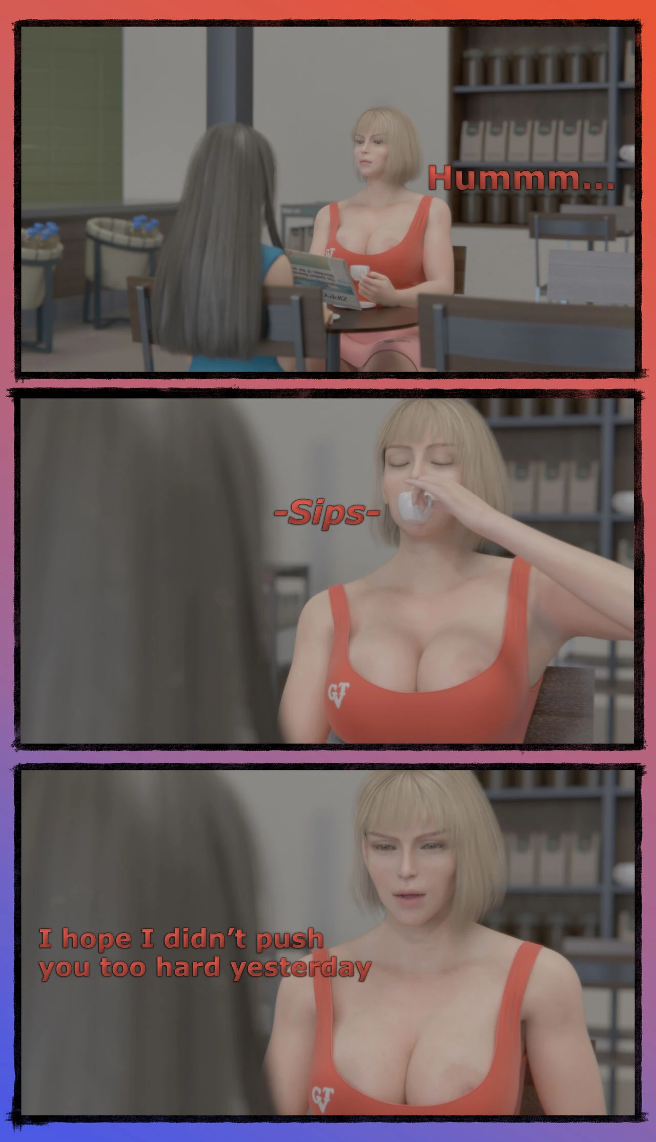 The Sugar Mommy's deal porn comic picture 1