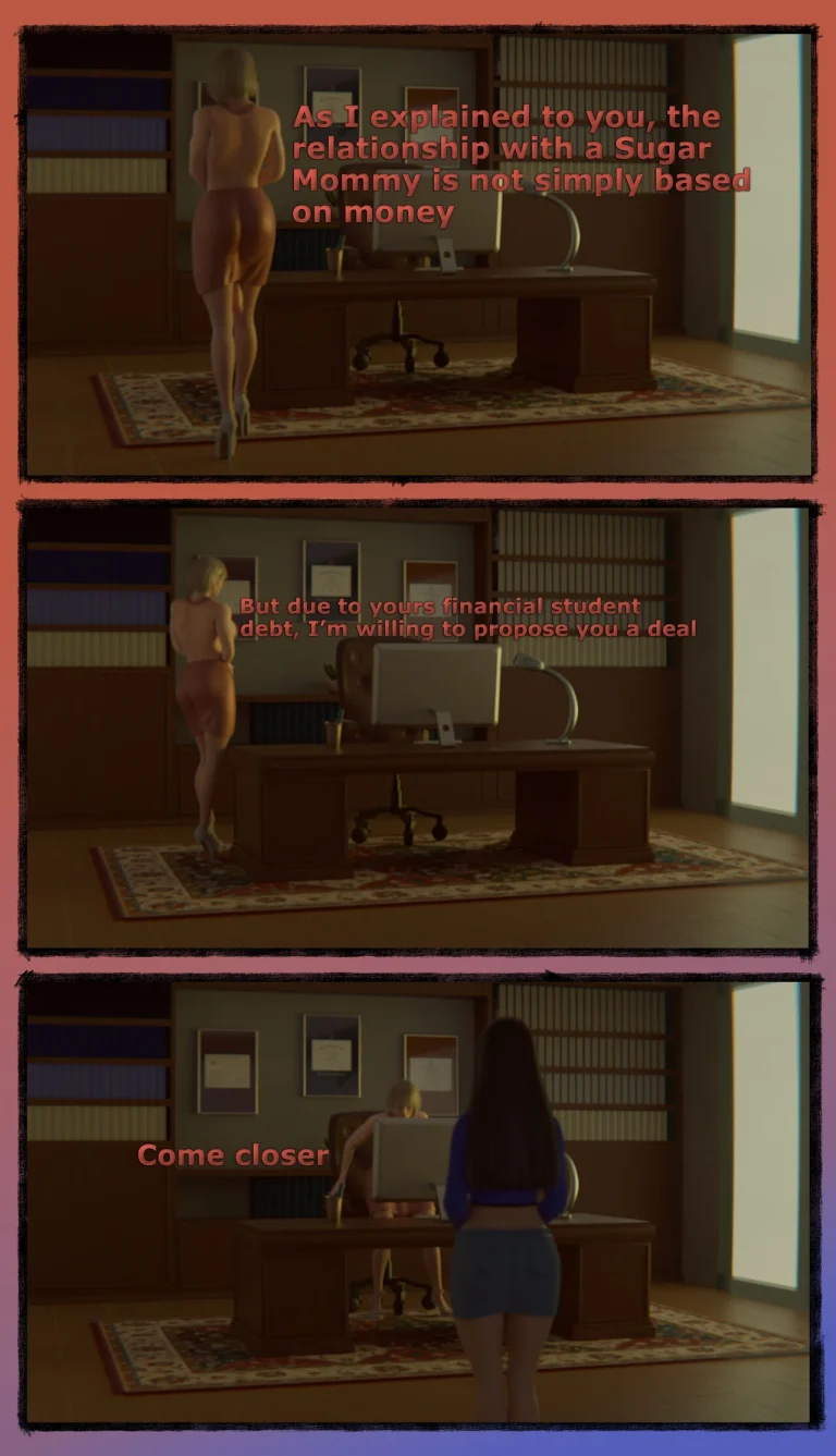 The Sugar Mommy's deal porn comic picture 6