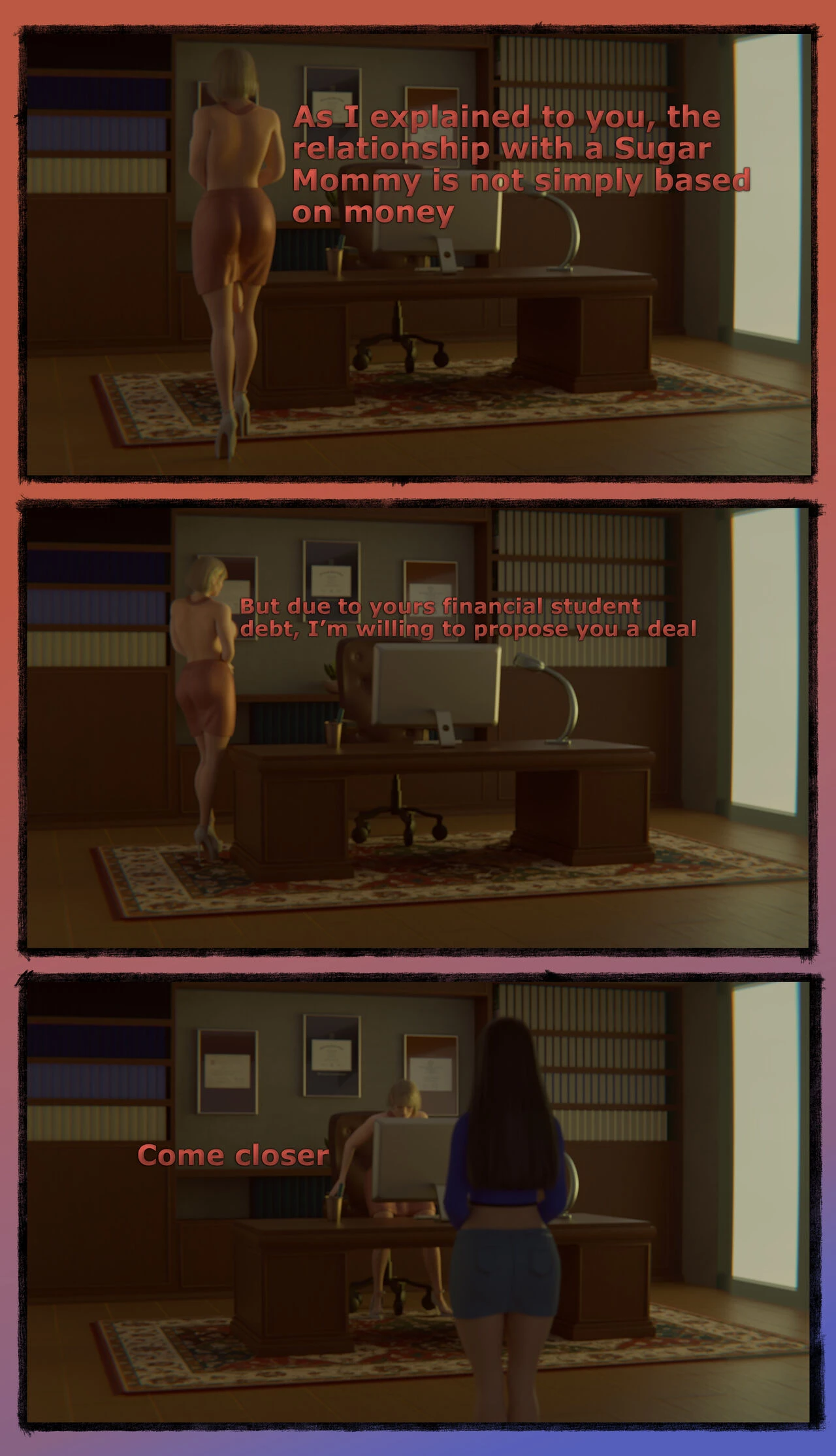 The Sugar Mommy's deal porn comic picture 6