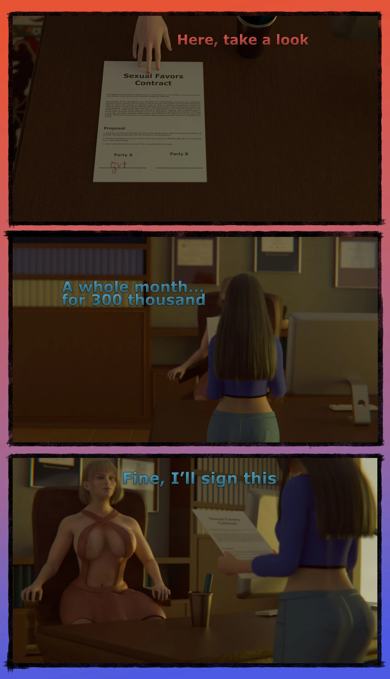 The Sugar Mommy's deal porn comic picture 8