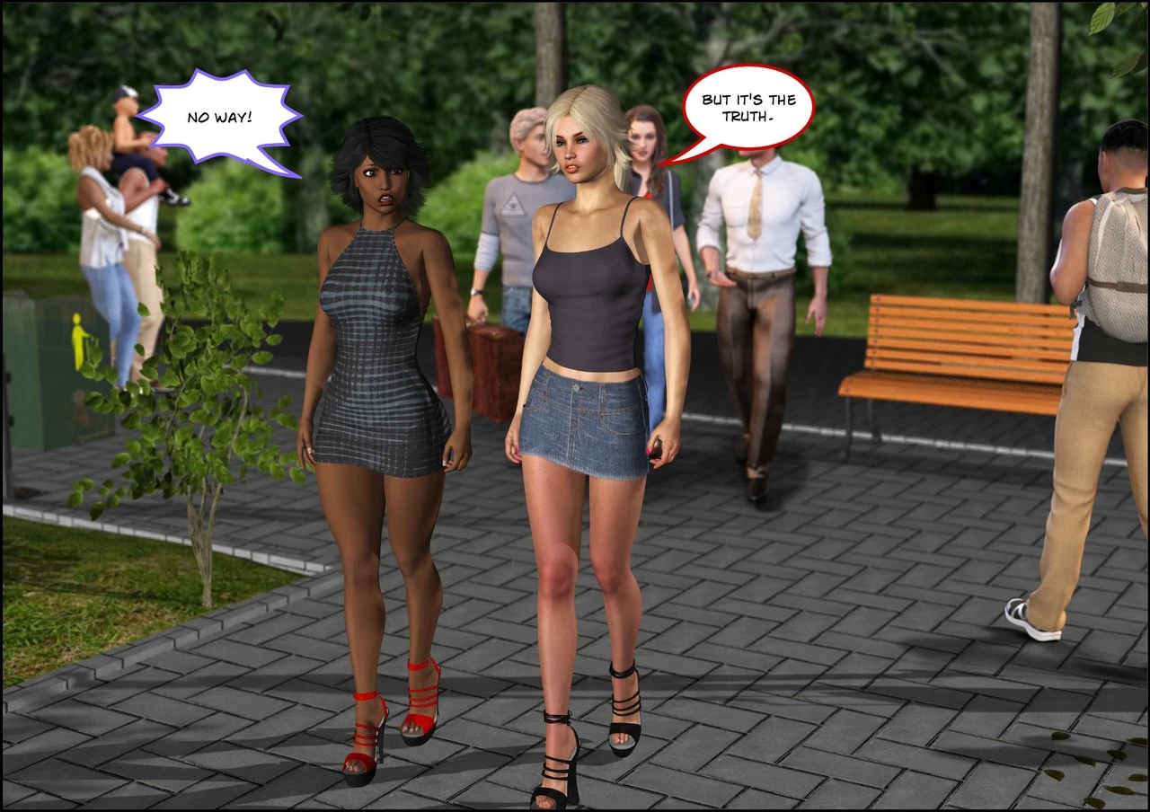 The Supermodel porn comic picture 1