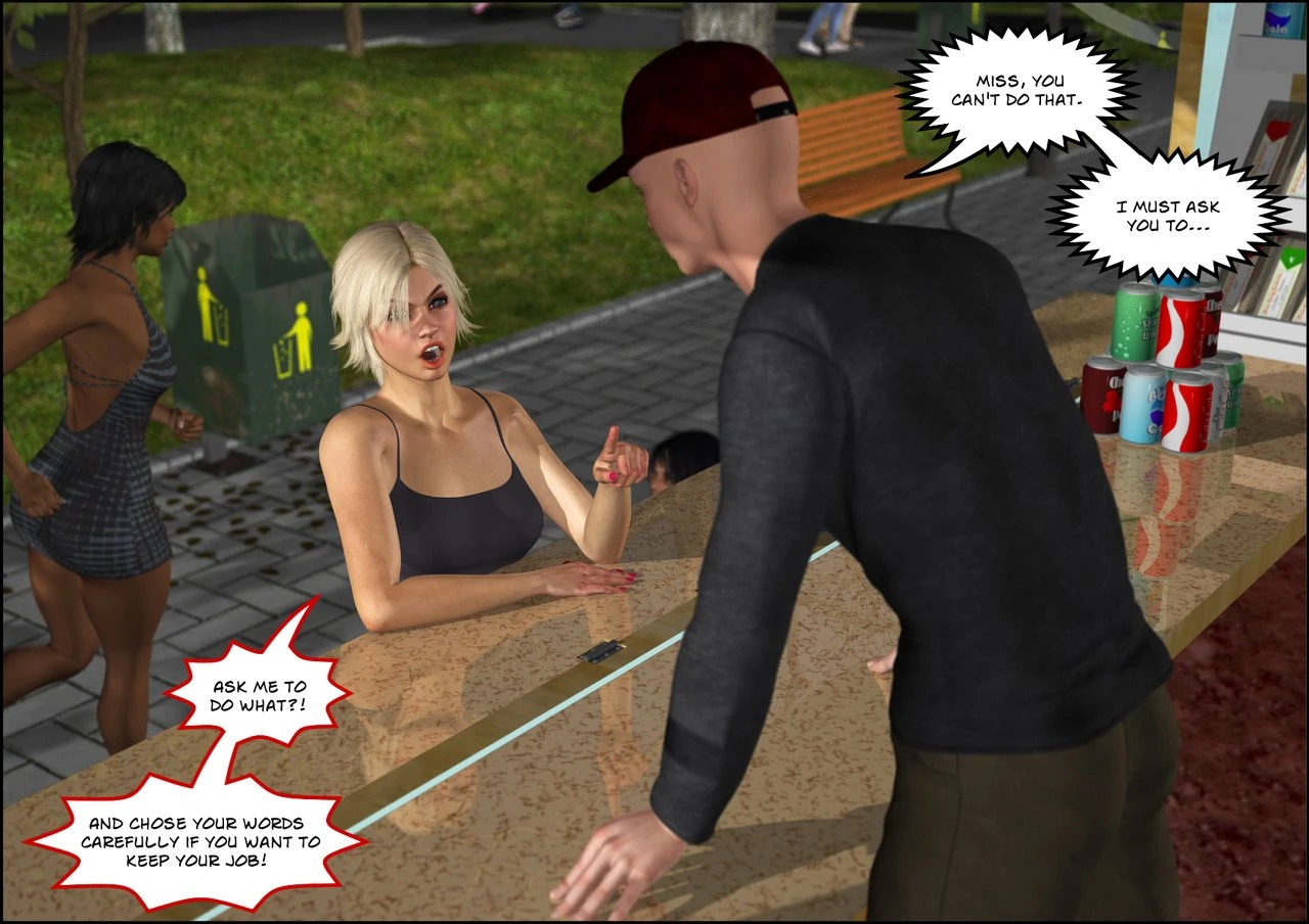 The Supermodel porn comic picture 11