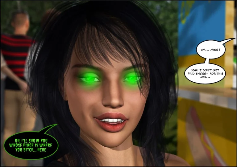 The Supermodel porn comic picture 15