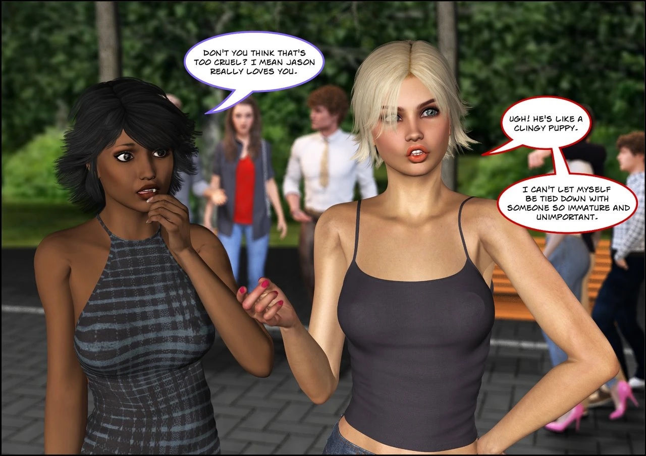 The Supermodel porn comic picture 2