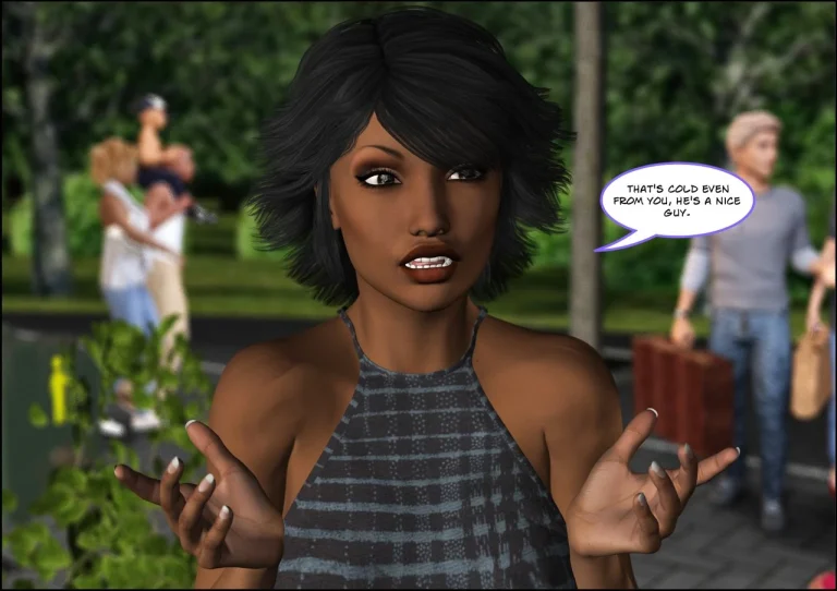 The Supermodel porn comic picture 3