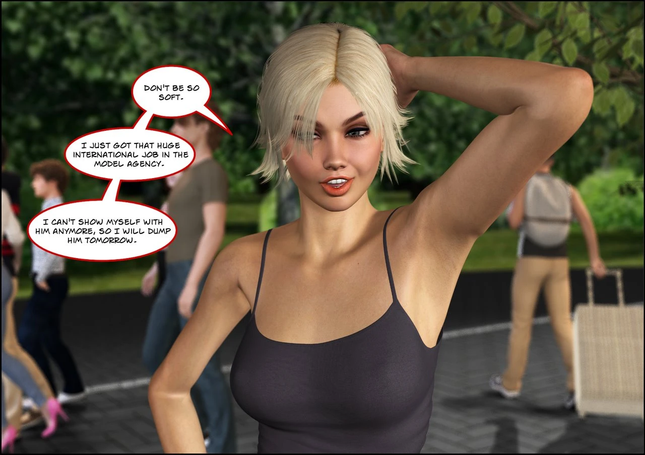 The Supermodel porn comic picture 4