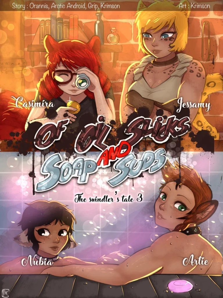 The swindler's tale part 3: Of Oil Slicks and Soap Suds porn comic picture 1