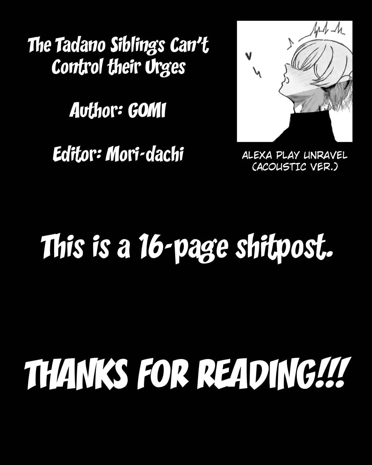 The Tadano Siblings Can't Control Their Urges porn comic picture 17