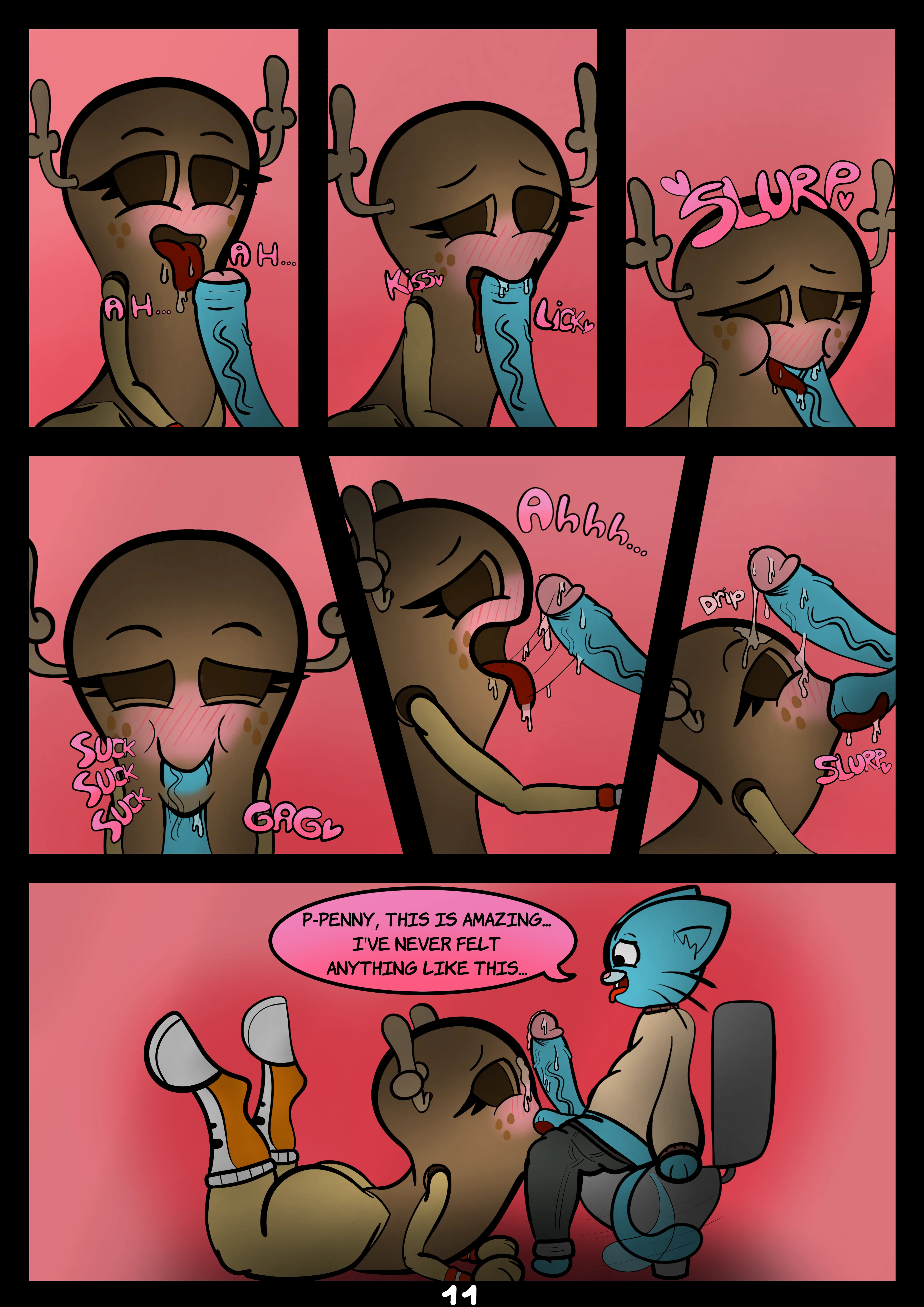 The Tainted World Of Gumball 1 porn comic picture 12