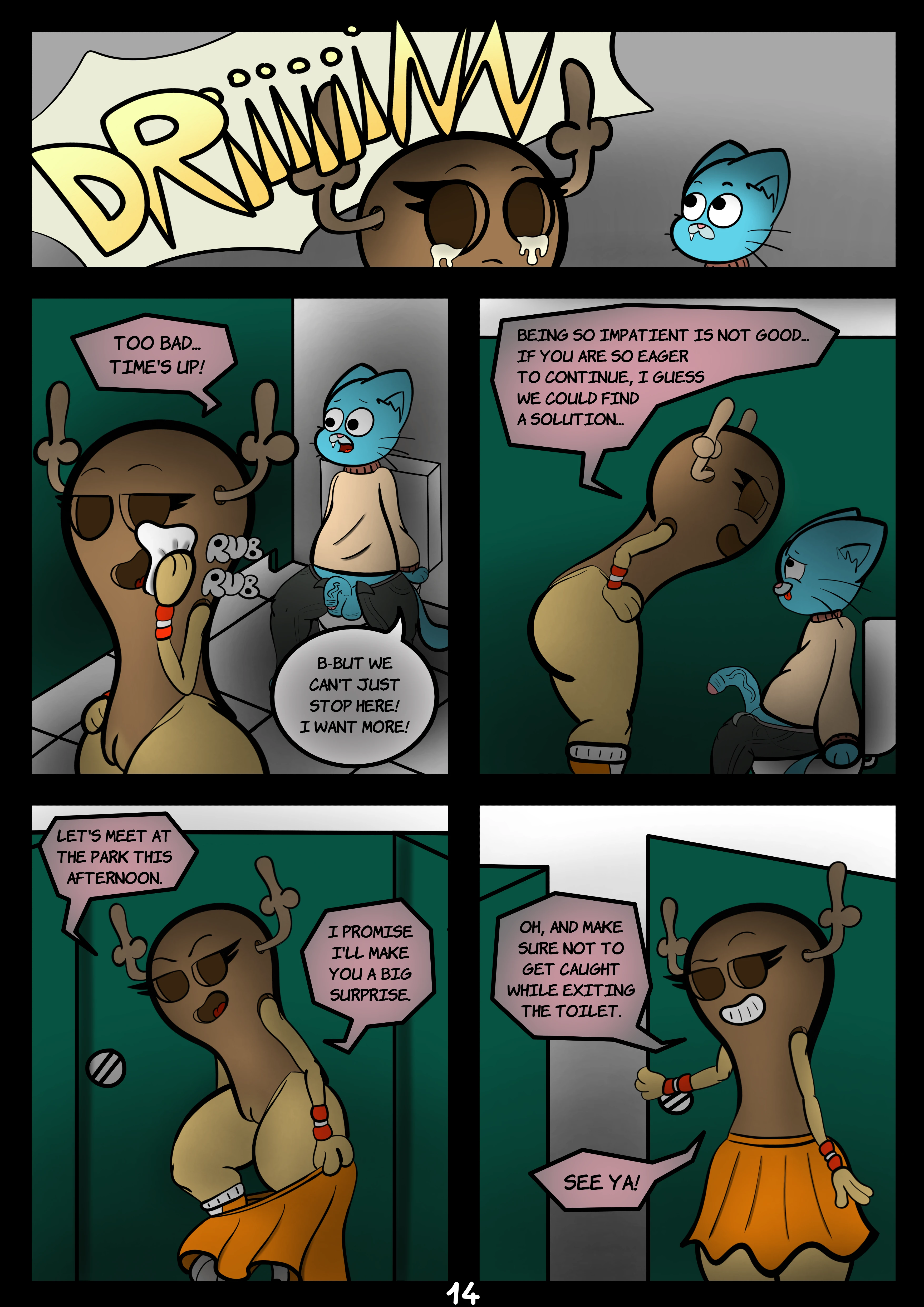 The Tainted World Of Gumball 1 porn comic picture 15