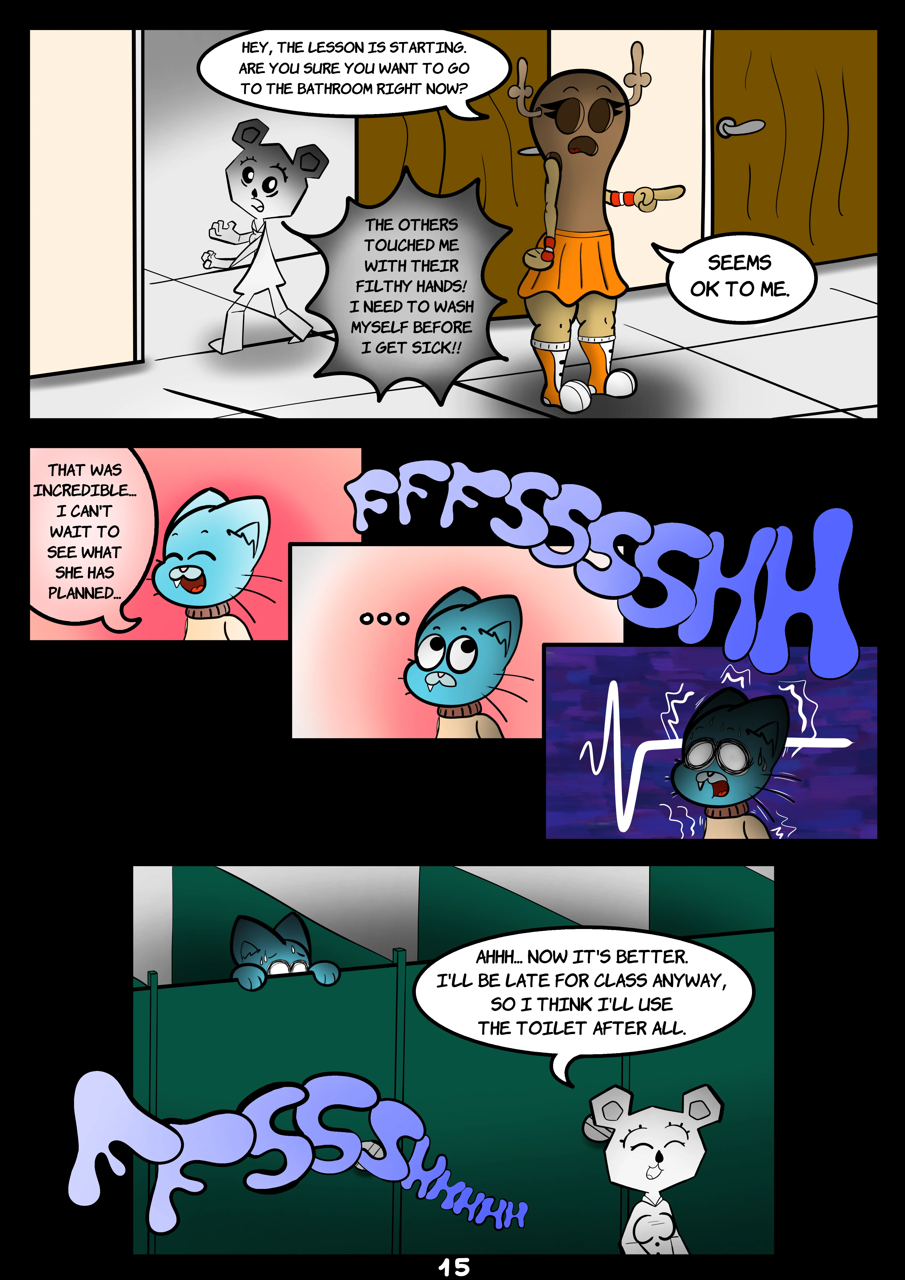 The Tainted World Of Gumball 1 porn comic picture 16
