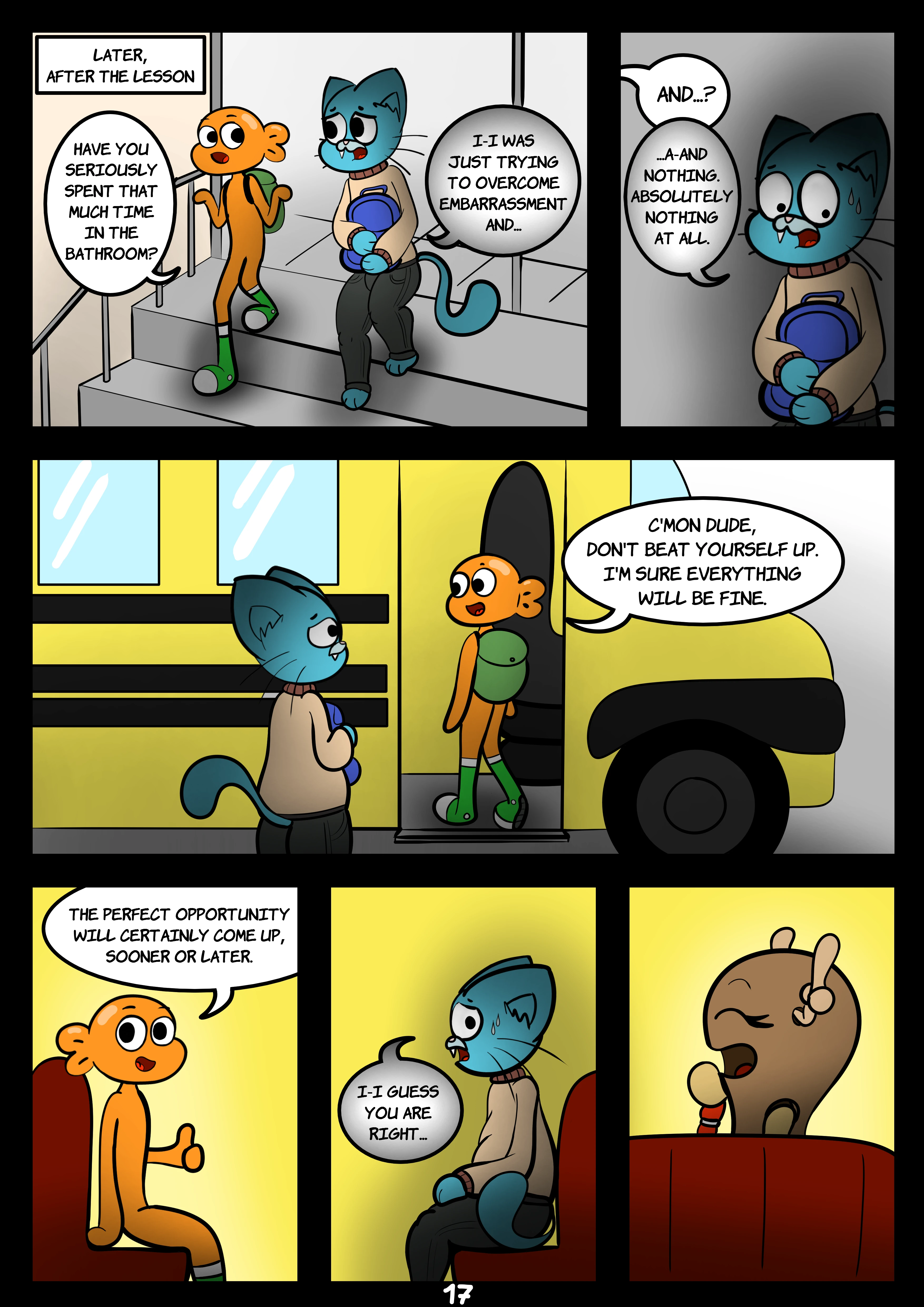 The Tainted World Of Gumball 1 porn comic picture 18
