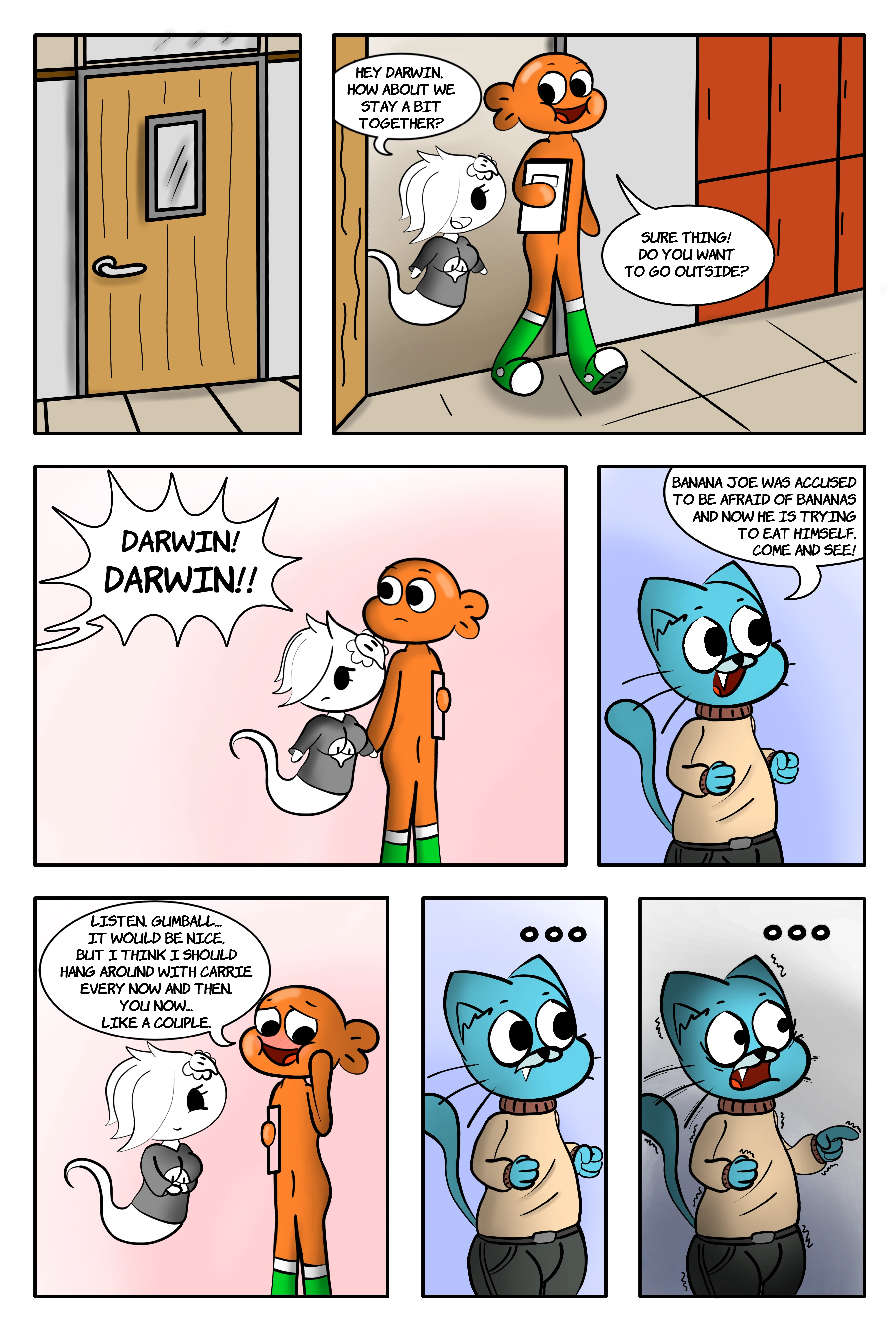 The Tainted World Of Gumball 1 porn comic picture 2