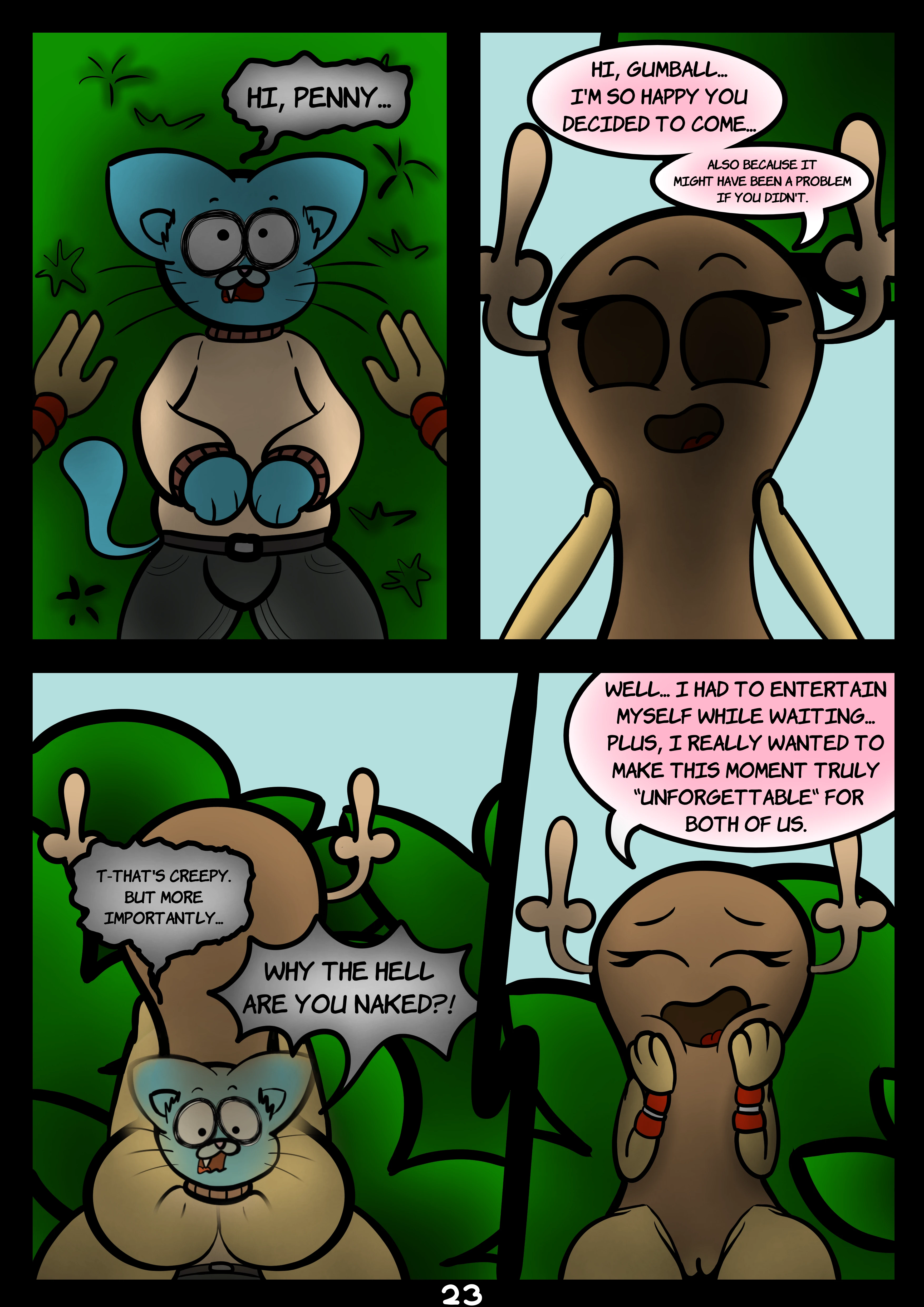 The Tainted World Of Gumball 1 porn comic picture 24