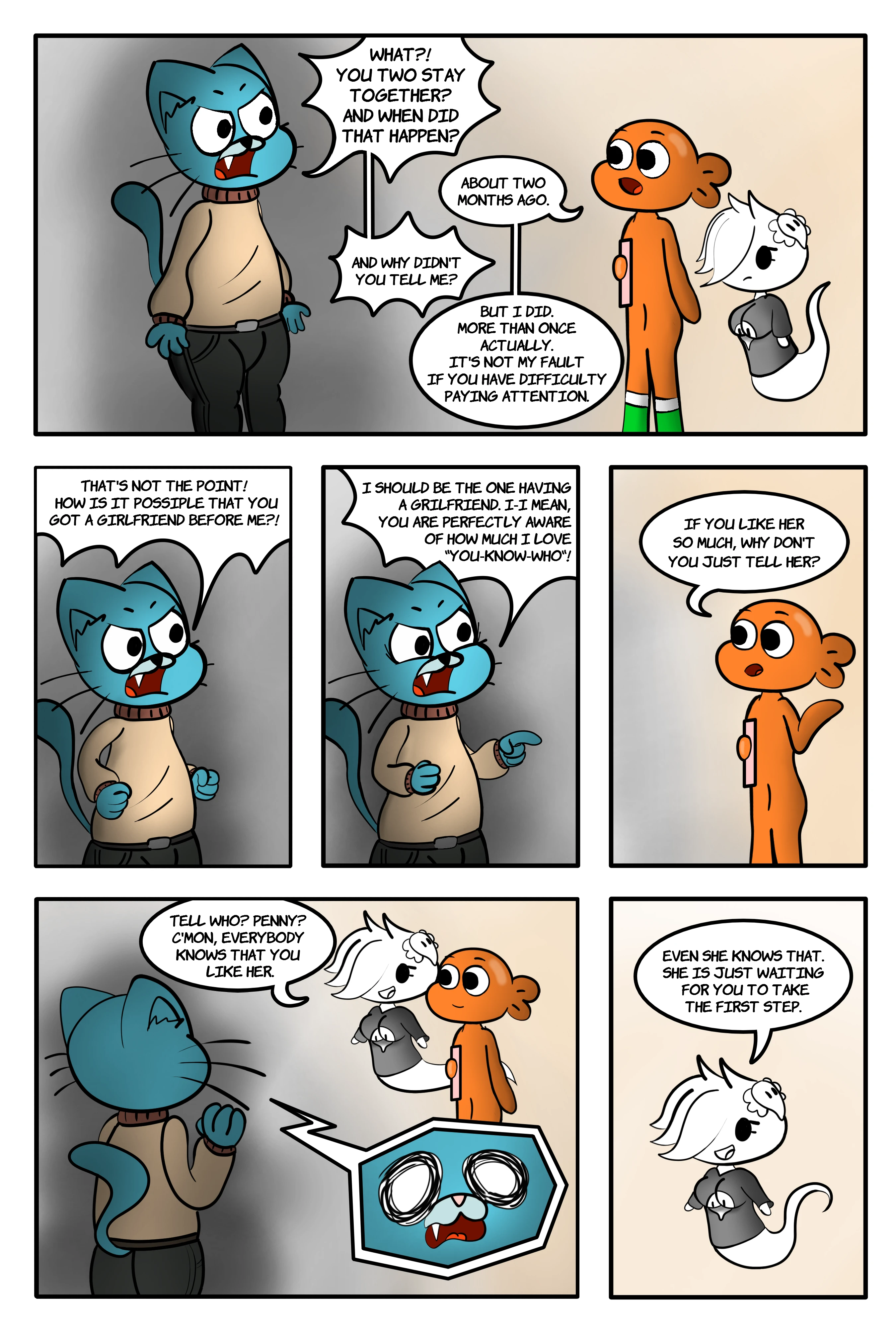 The Tainted World Of Gumball 1 porn comic picture 3