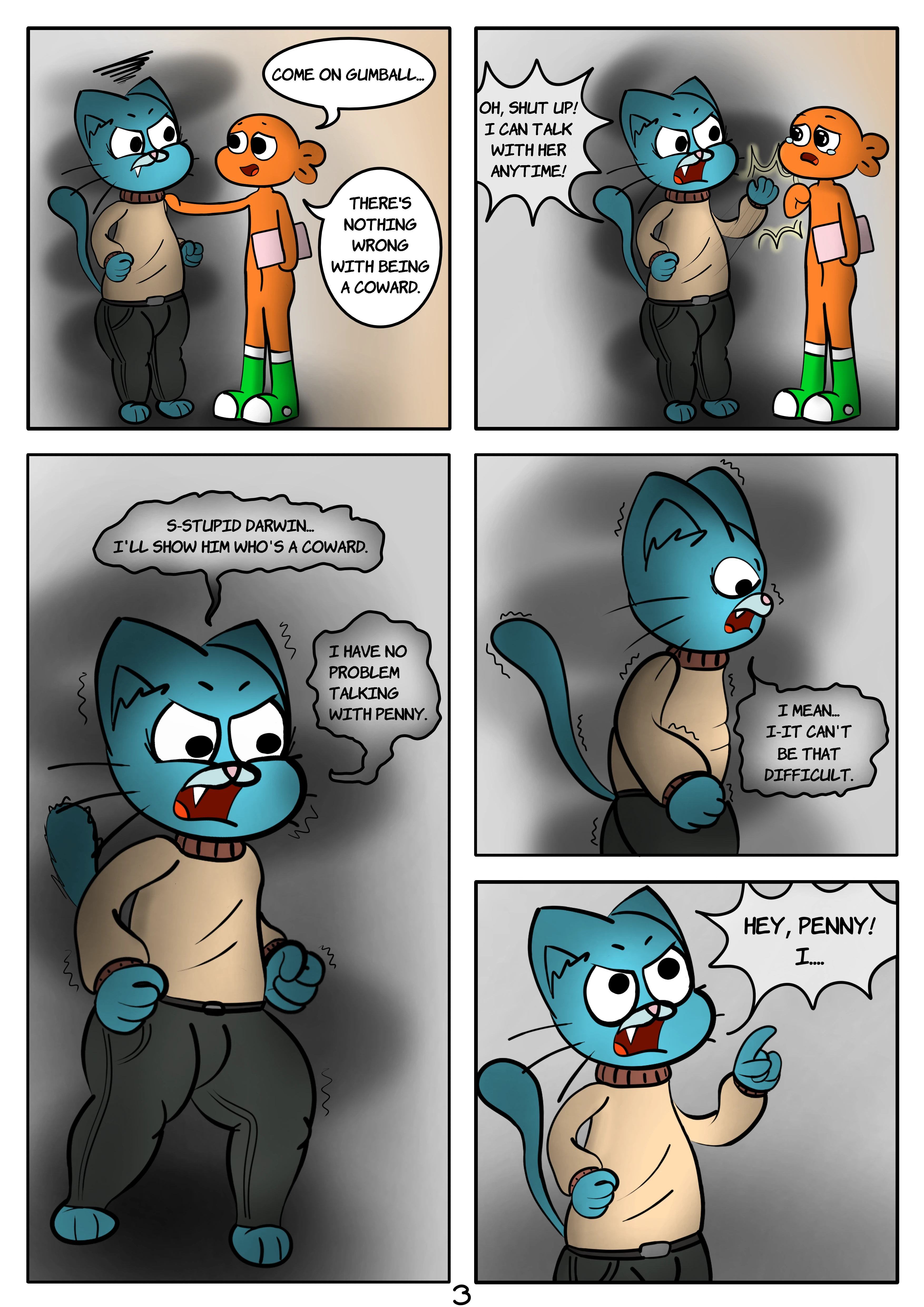 The Tainted World Of Gumball 1 porn comic picture 4