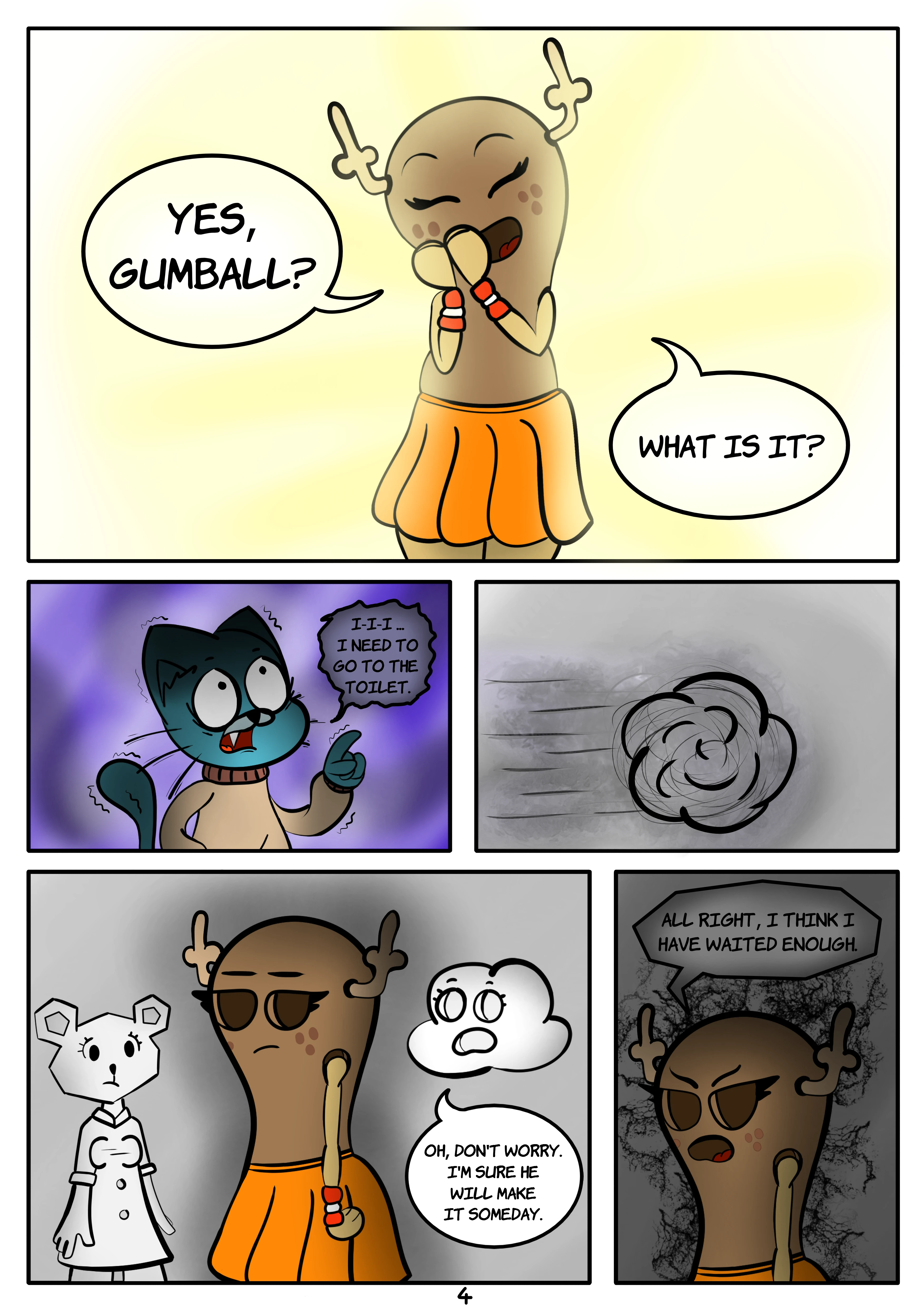 The Tainted World Of Gumball 1 porn comic picture 5