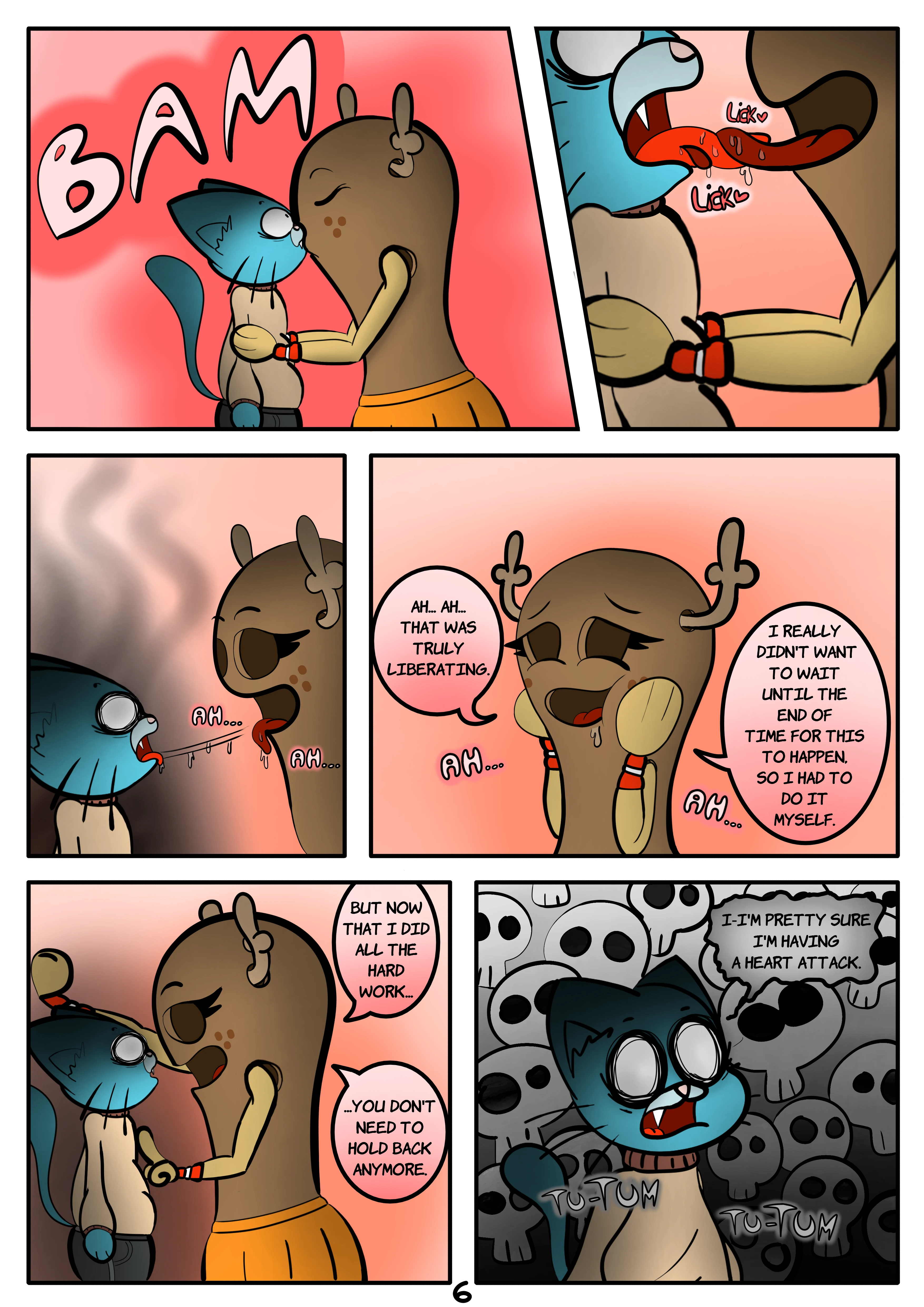 The Tainted World Of Gumball 1 porn comic picture 7
