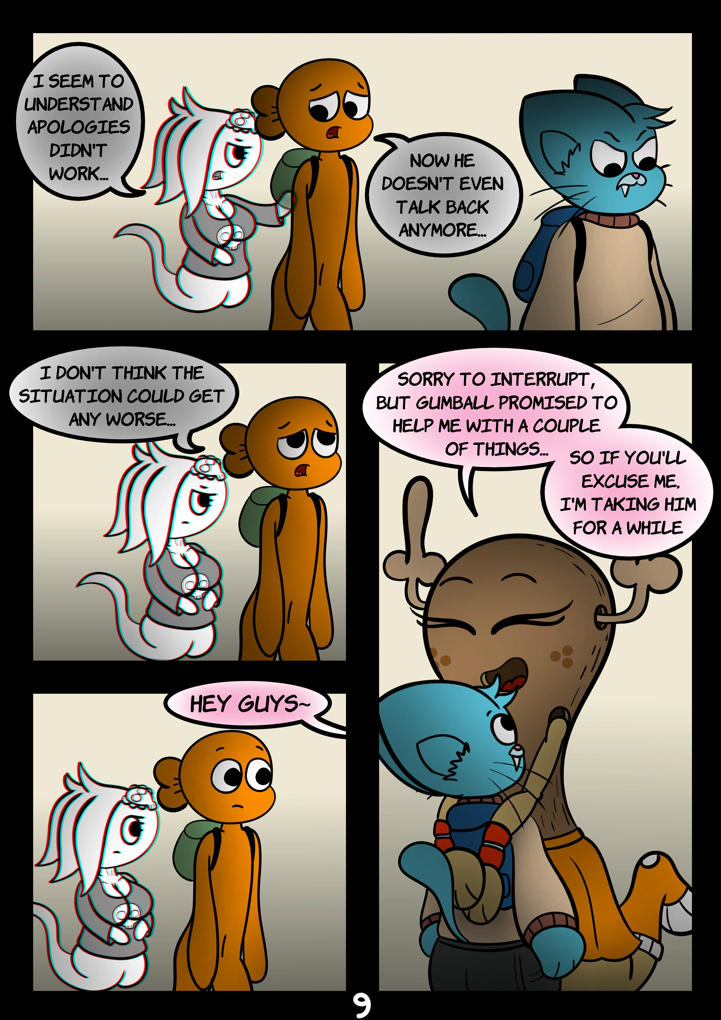 The Tainted World Of Gumball 2 porn comic picture 10