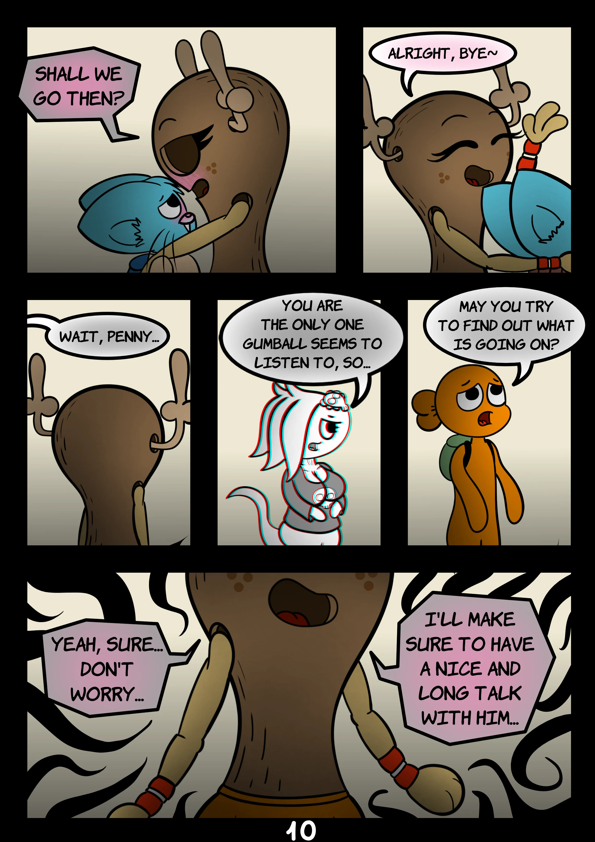 The Tainted World Of Gumball 2 porn comic picture 11