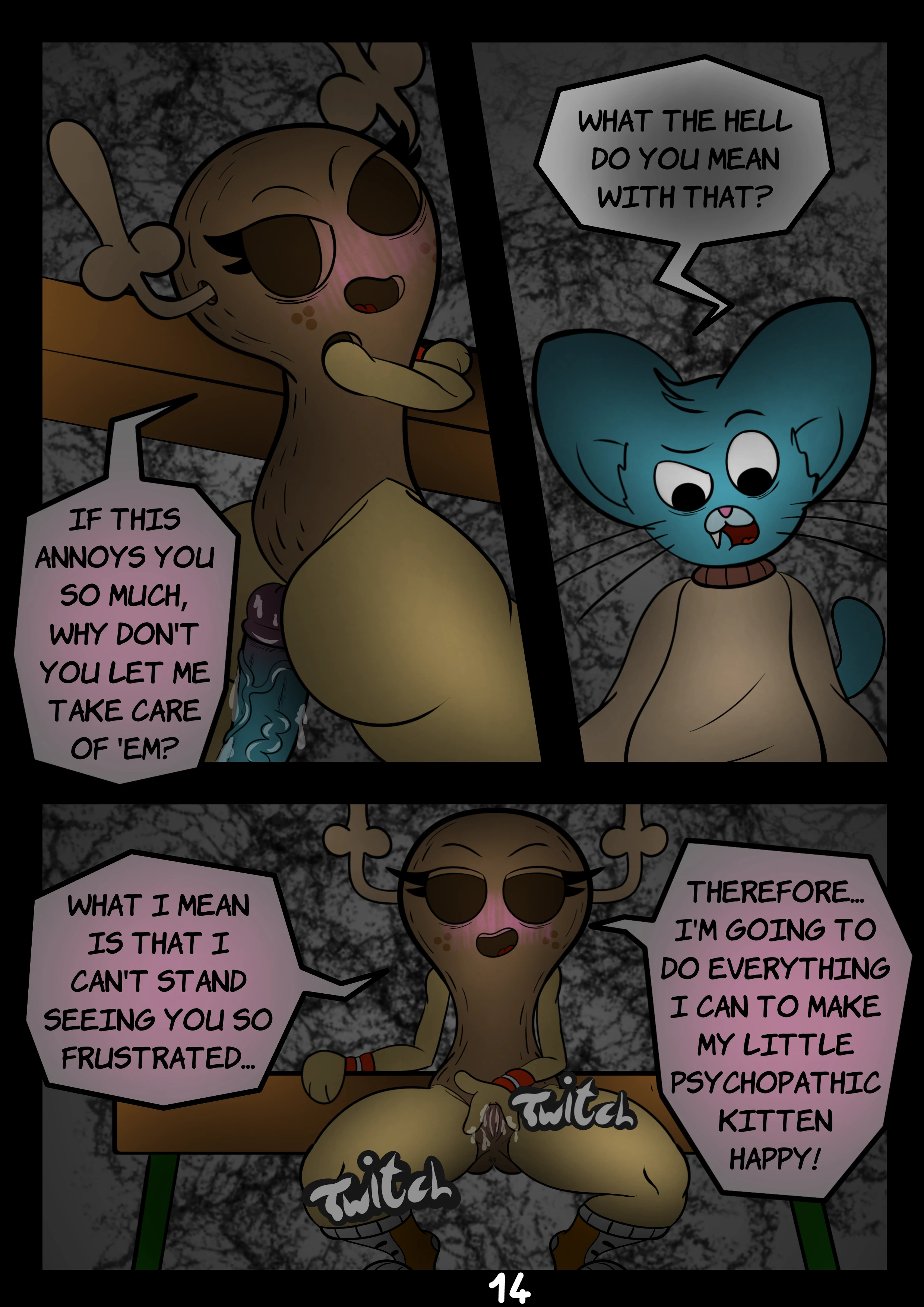 The Tainted World Of Gumball 2 porn comic picture 15