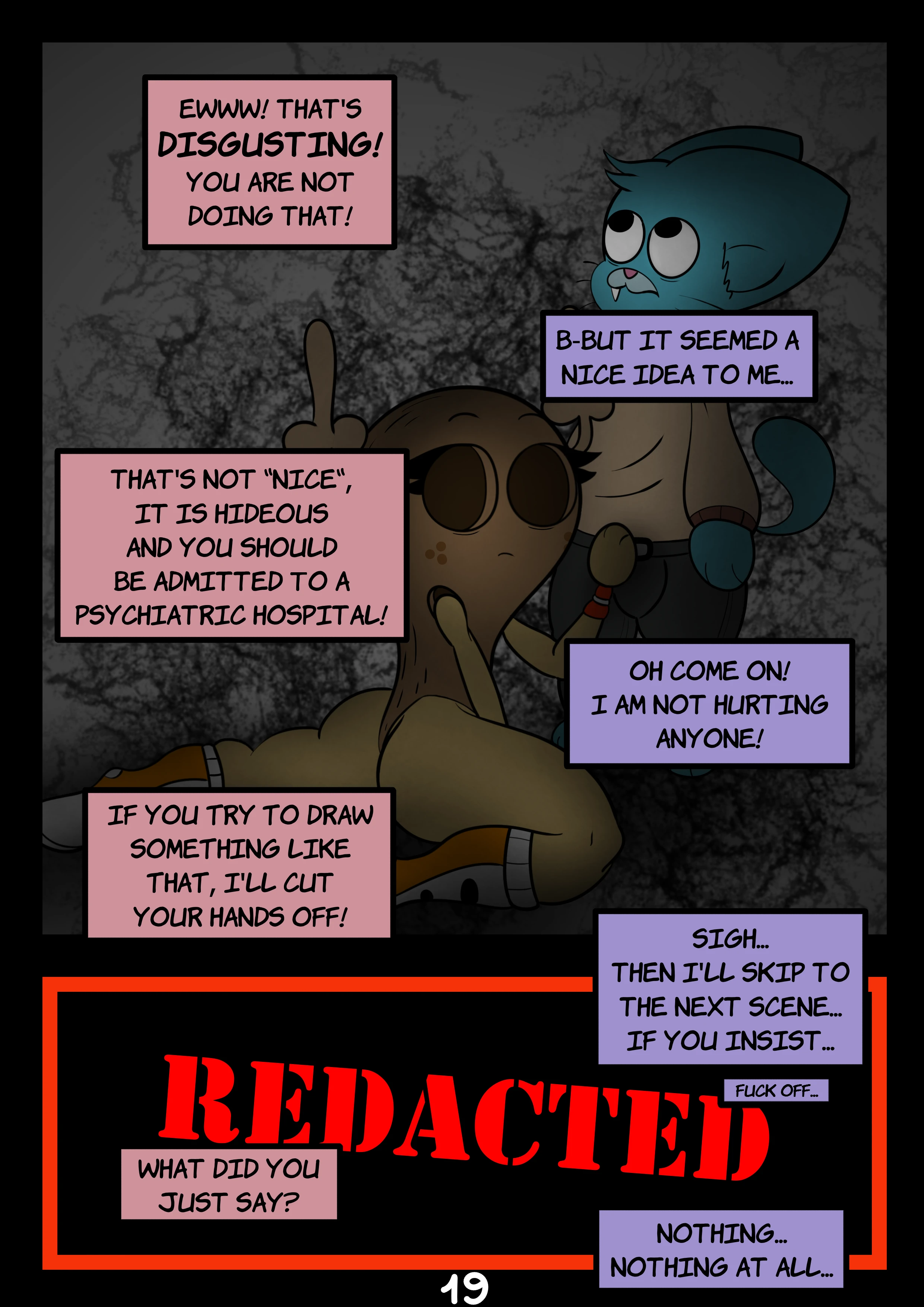 The Tainted World Of Gumball 2 porn comic picture 20