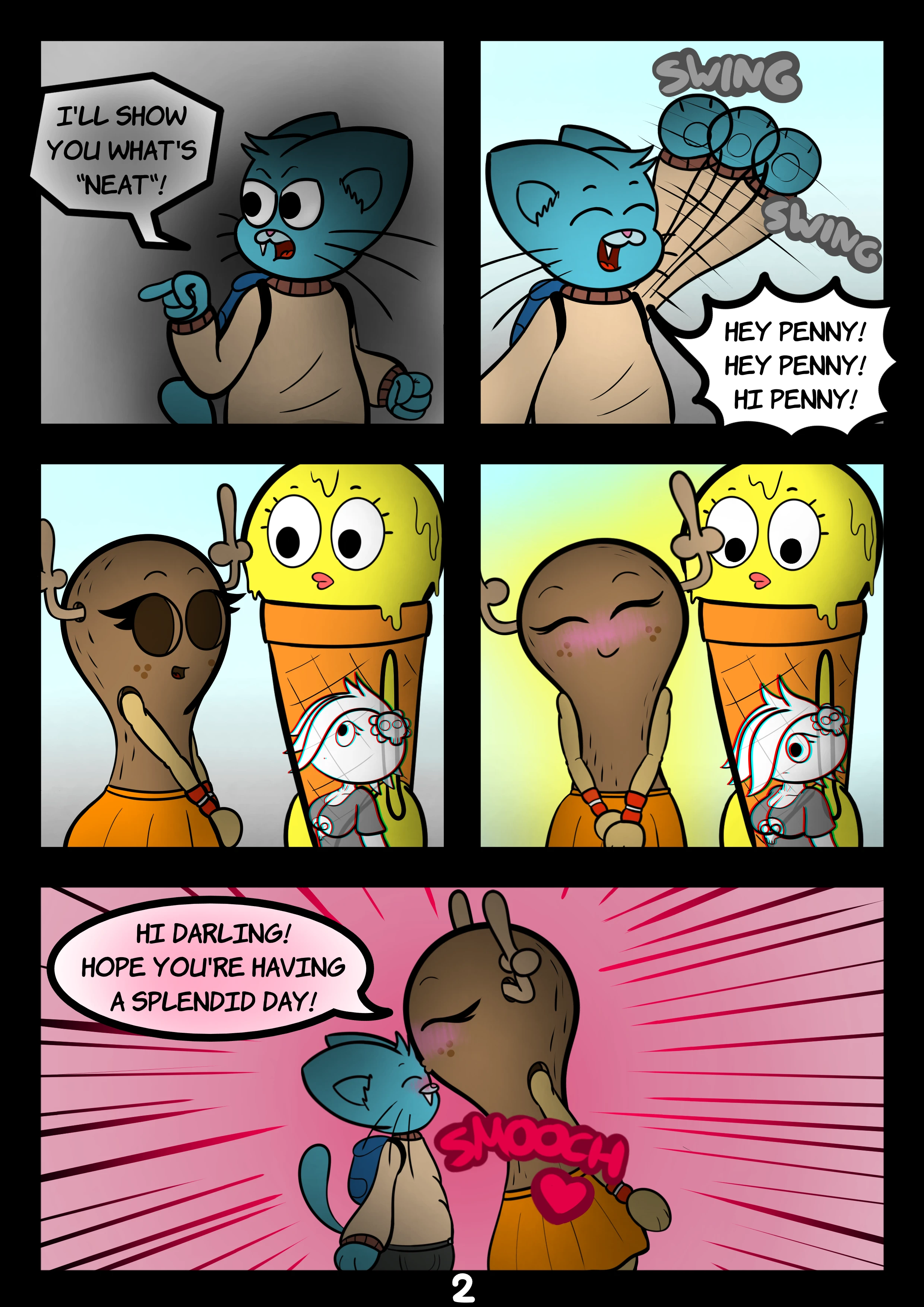 The Tainted World Of Gumball 2 porn comic picture 3